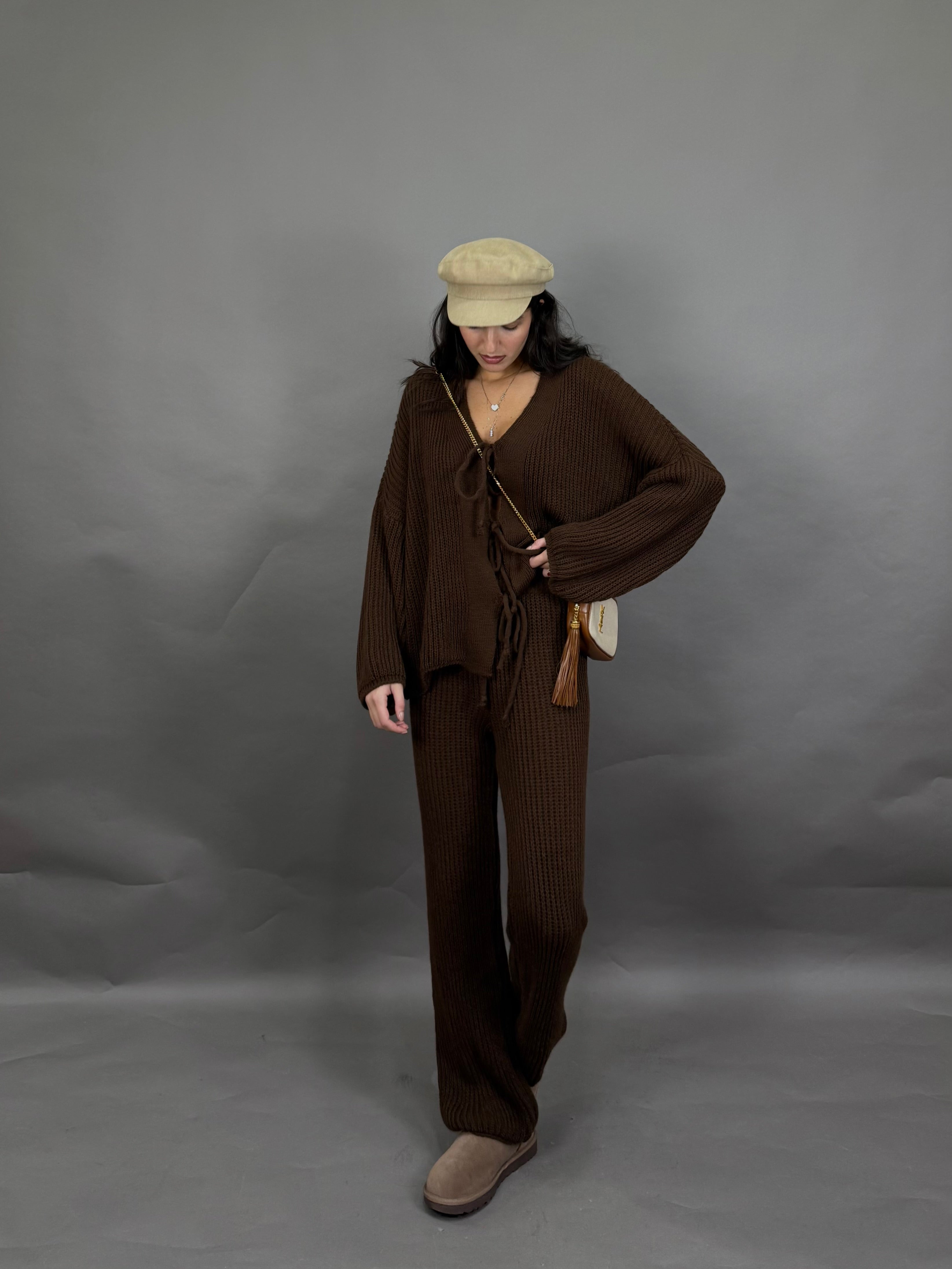 Coordinato Rubi marrone