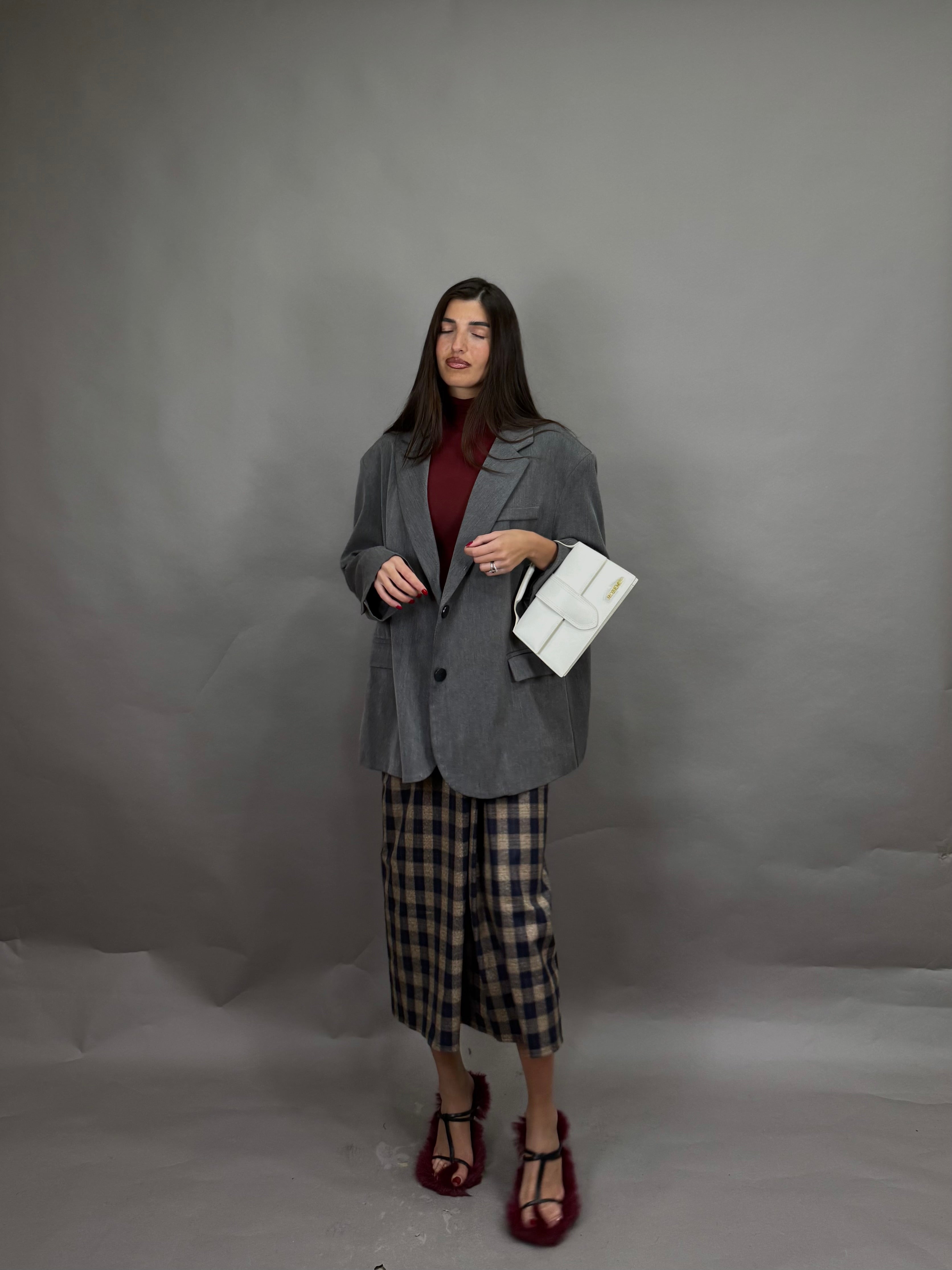 Blazer grigio lumina