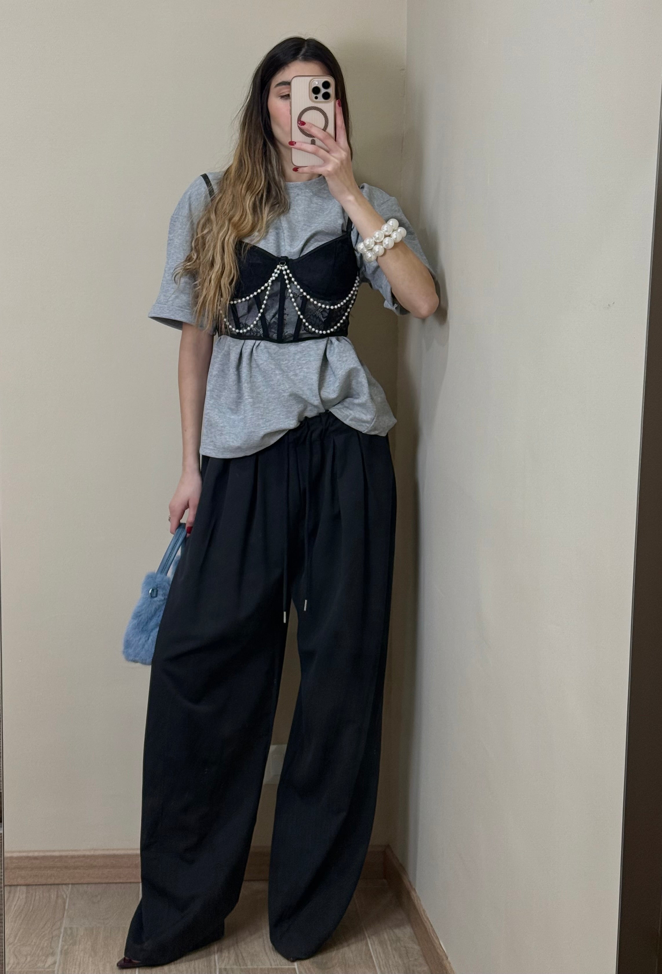 Pantalone Myriam nero - LadyB Shop Online