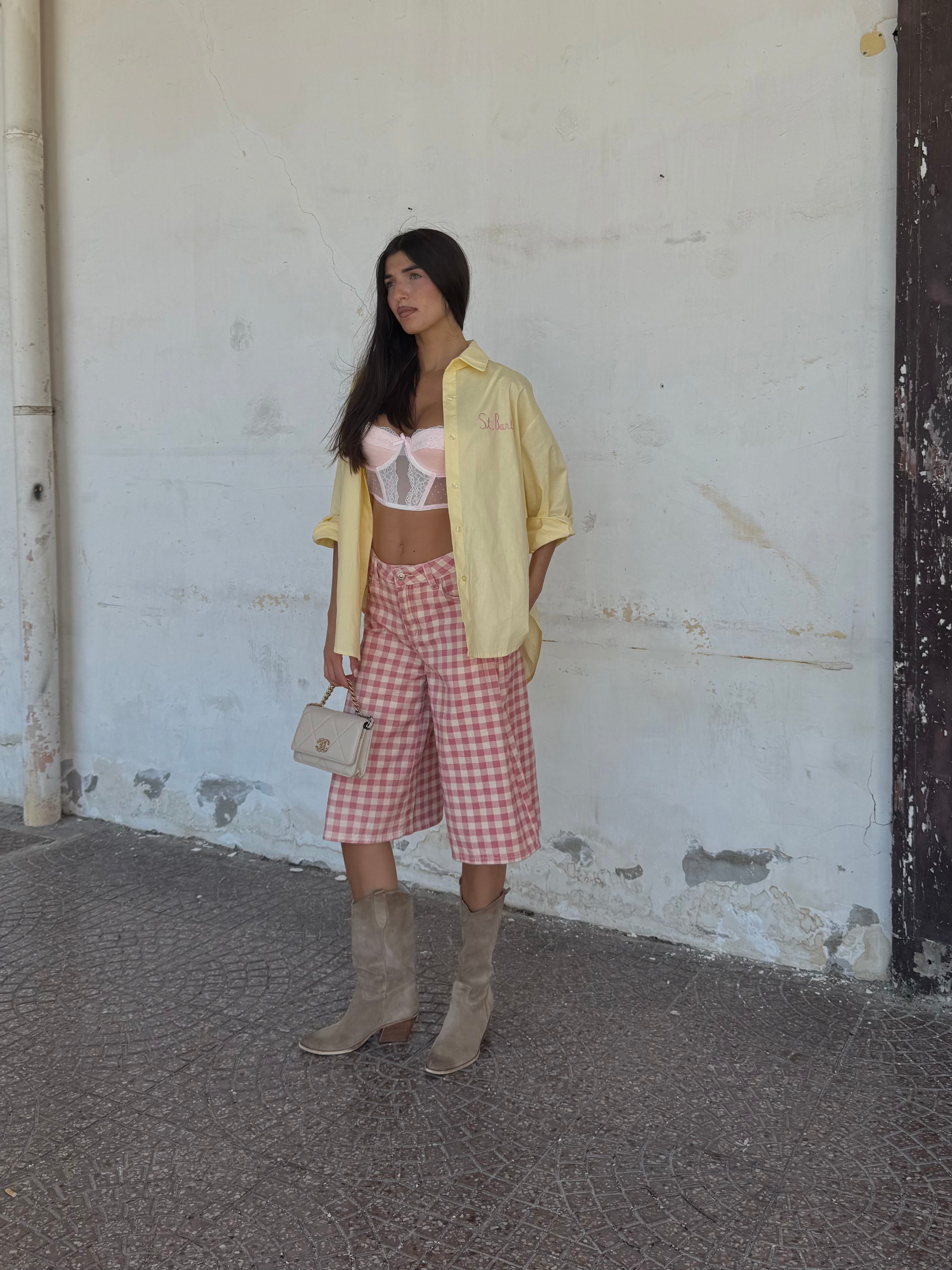 Camicia Saint B gialla
