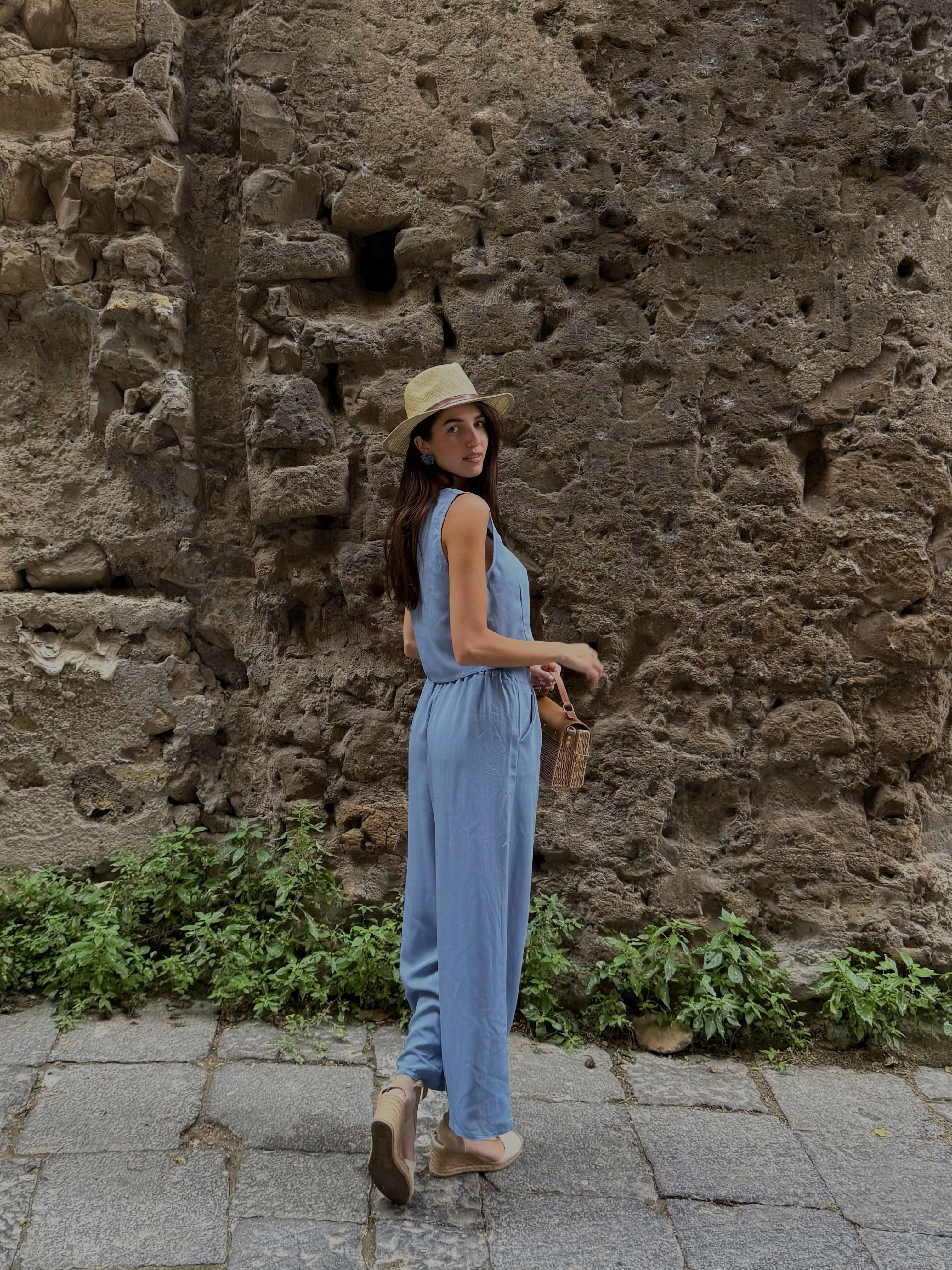 Coordinato polignano blu - LadyB Shop Online