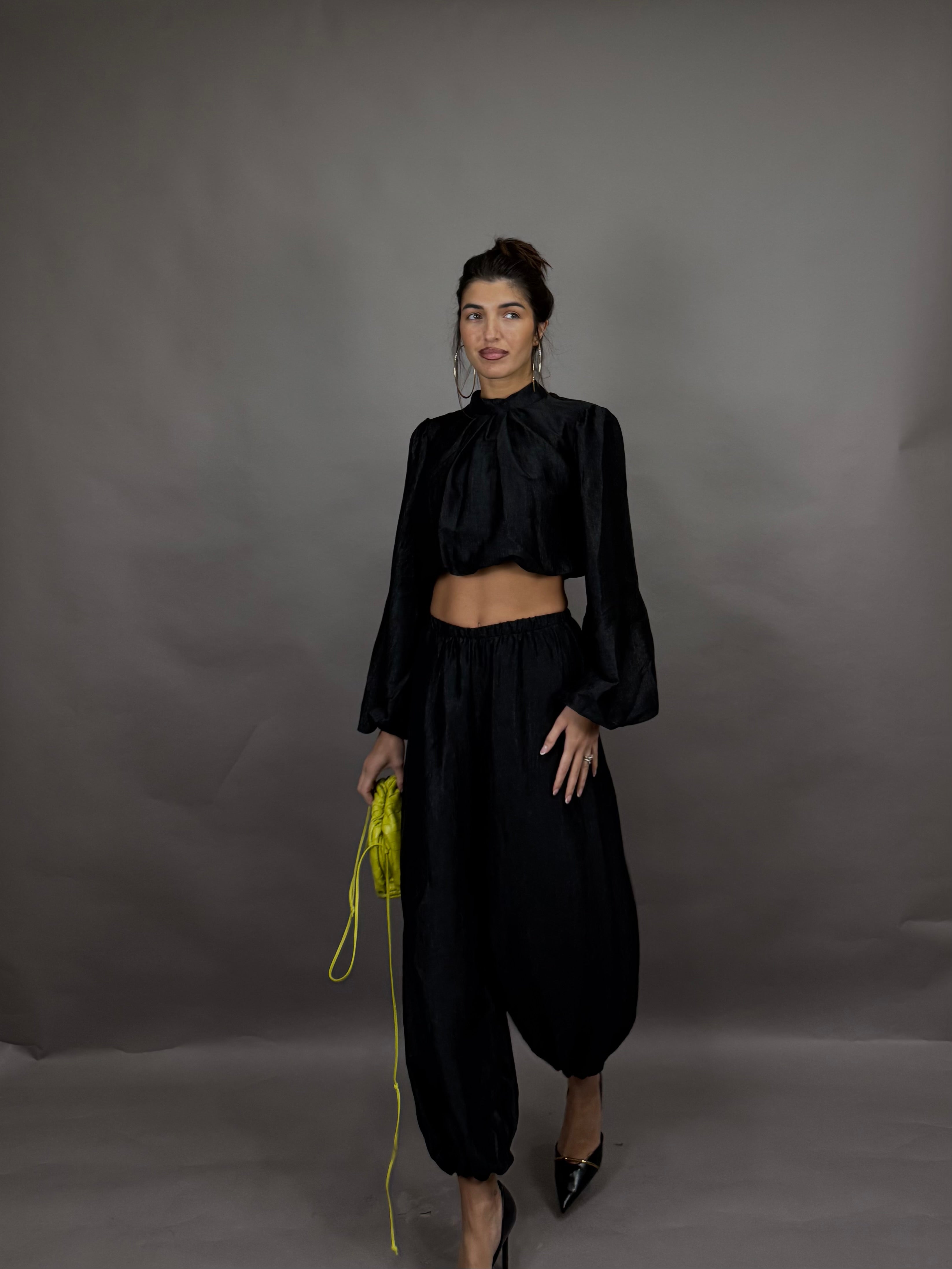 Coordinato Jasmine nero
