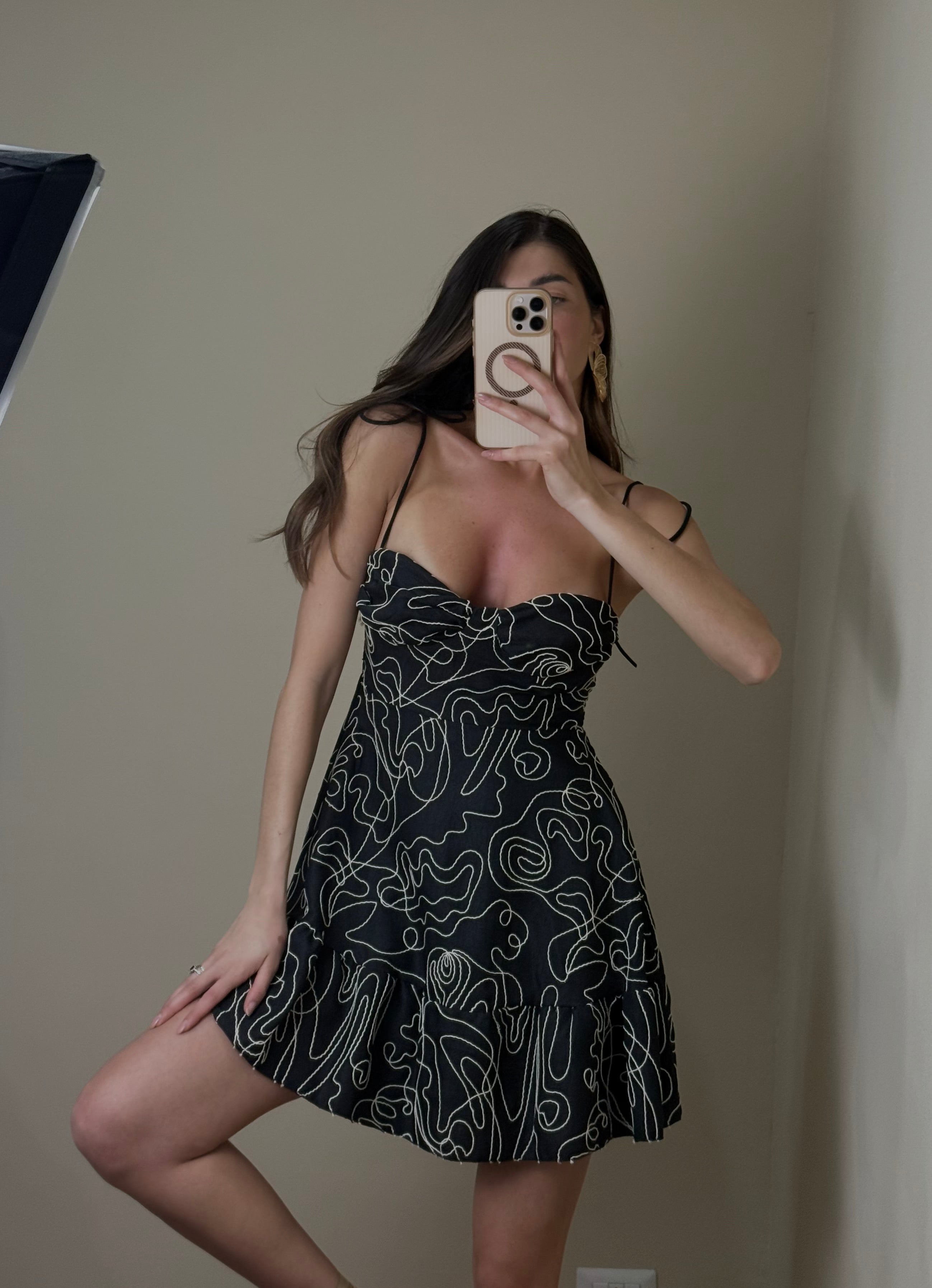 Dress summer nero - LadyB Shop Online