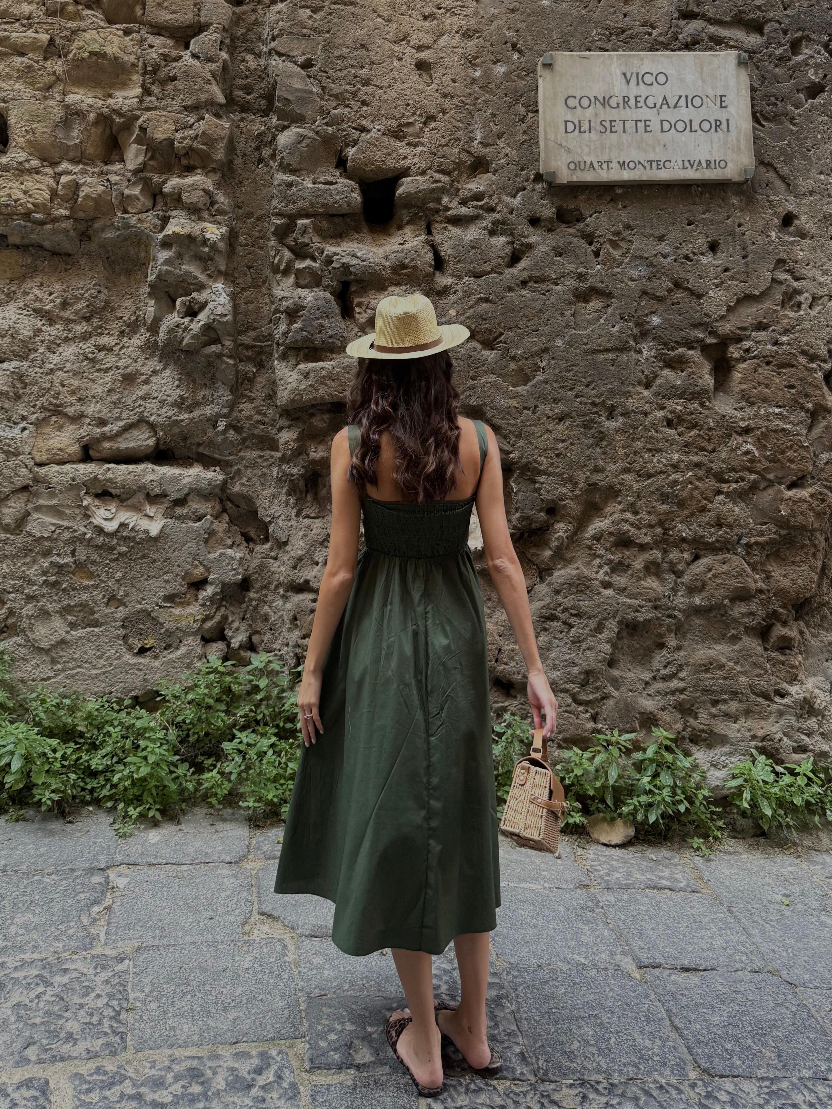 Dress Marylin verde - LadyB Shop Online