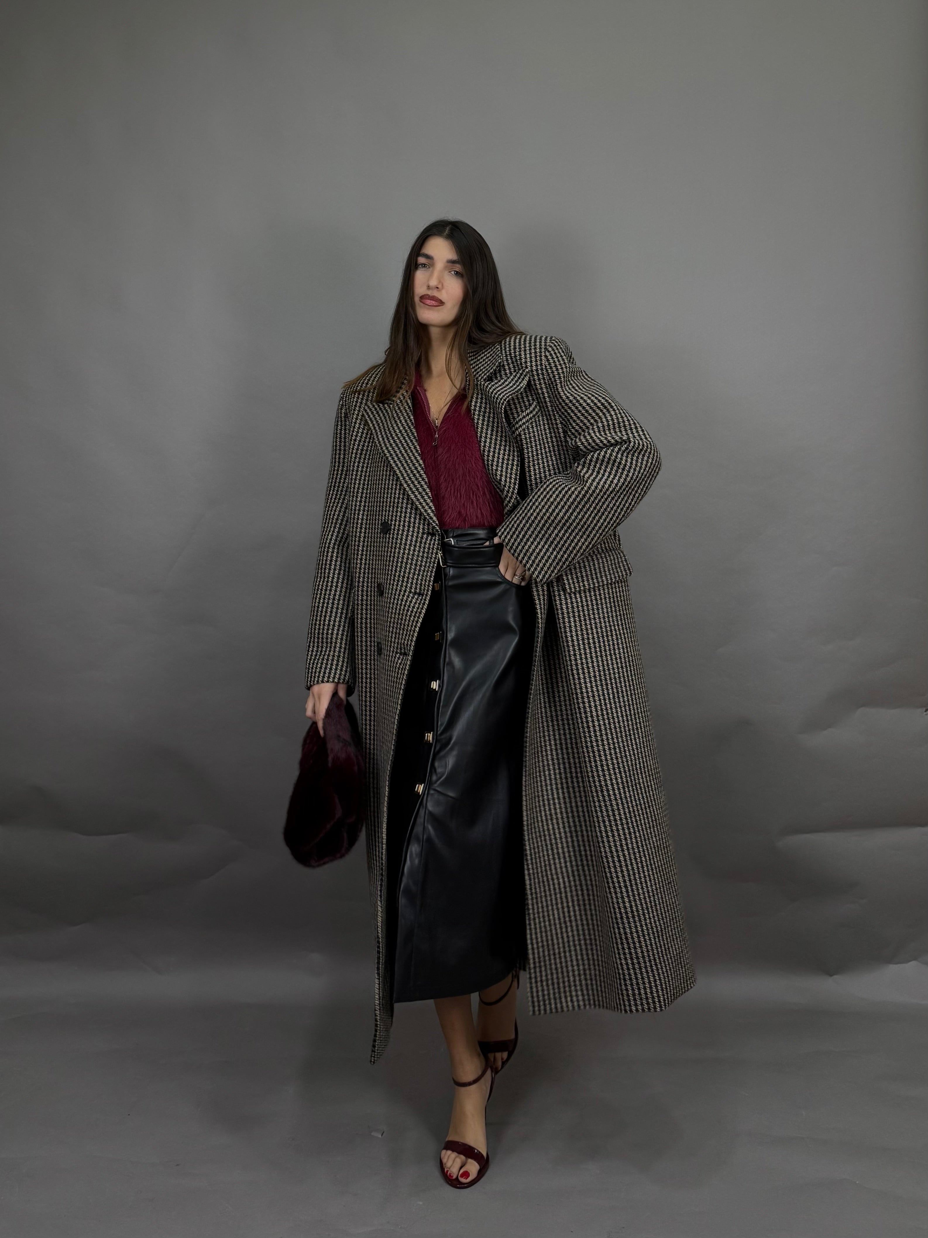 Maxi cappotto lumina