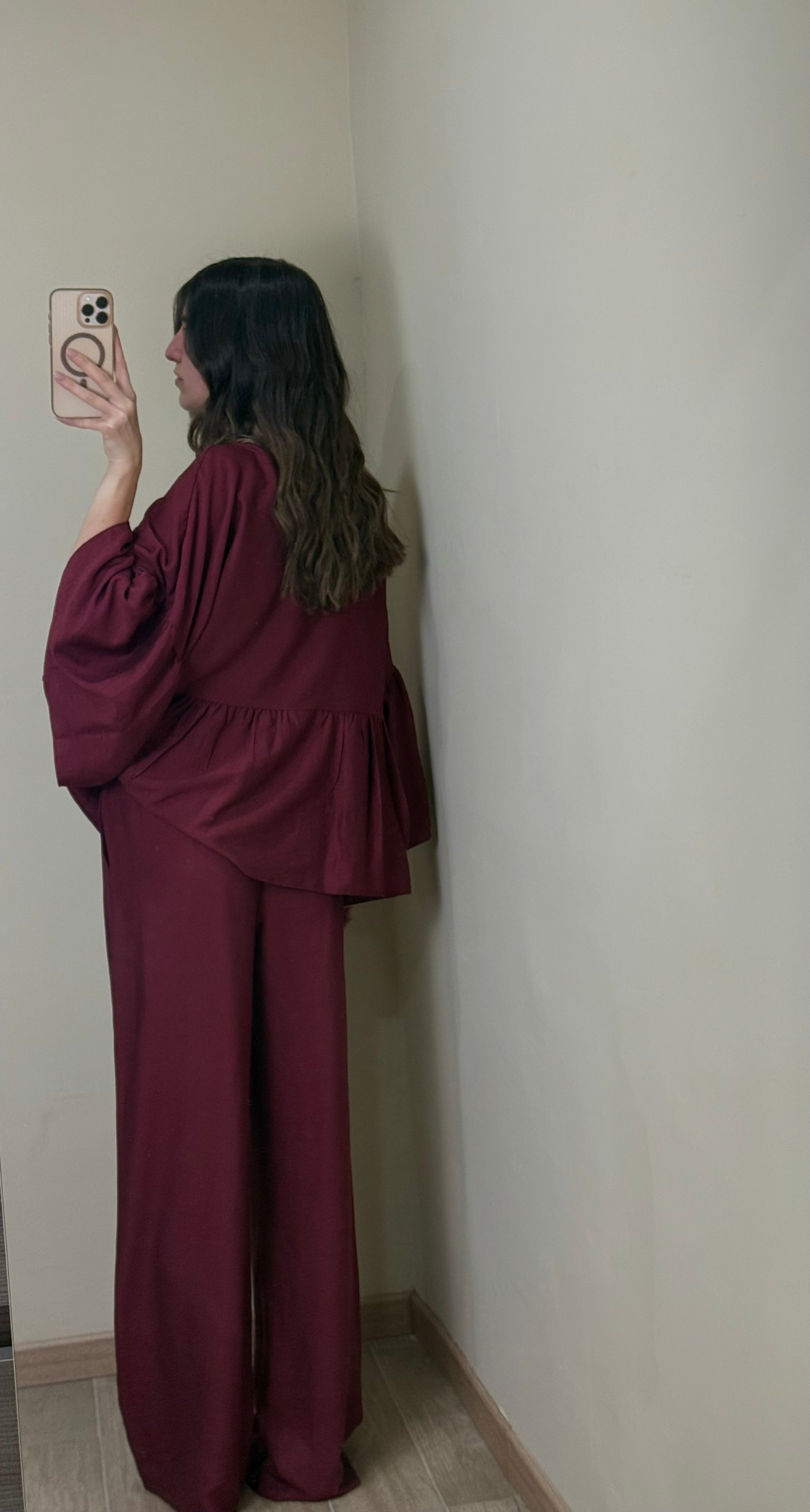 Coordinato Formentera Bordeaux - LadyB Shop Online