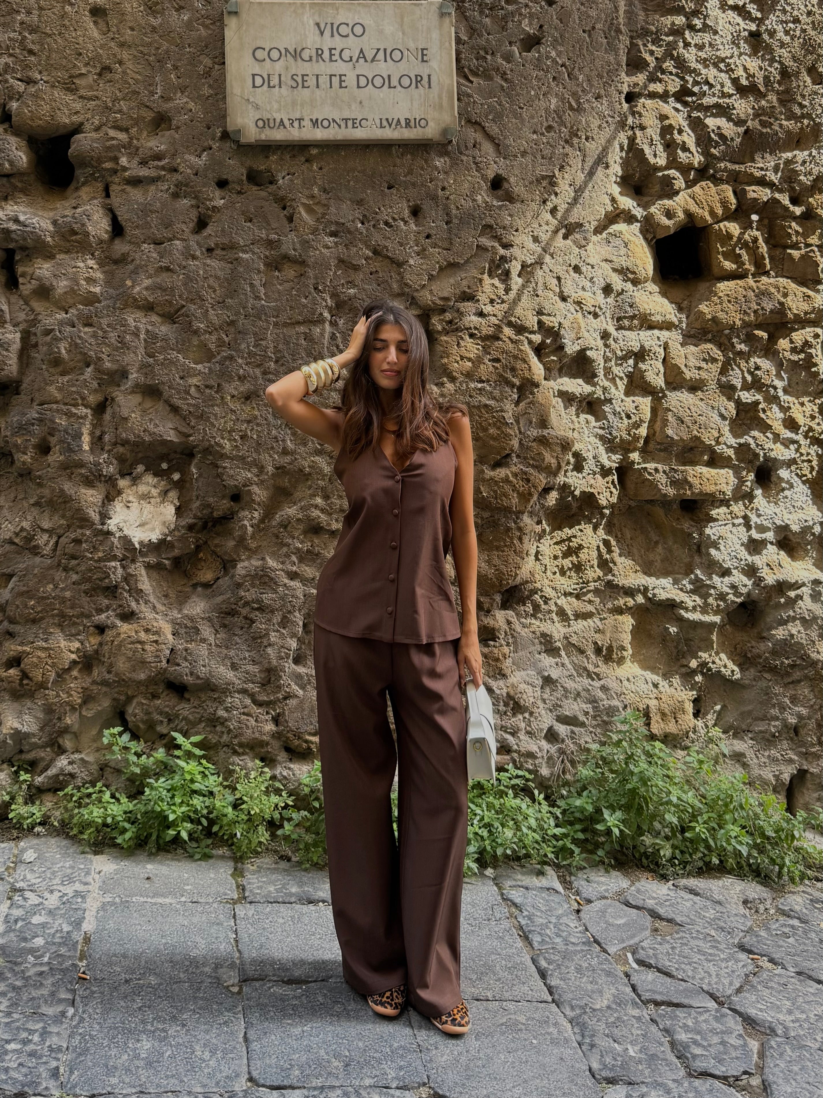 Coordinato Giuli marrone - LadyB Shop Online