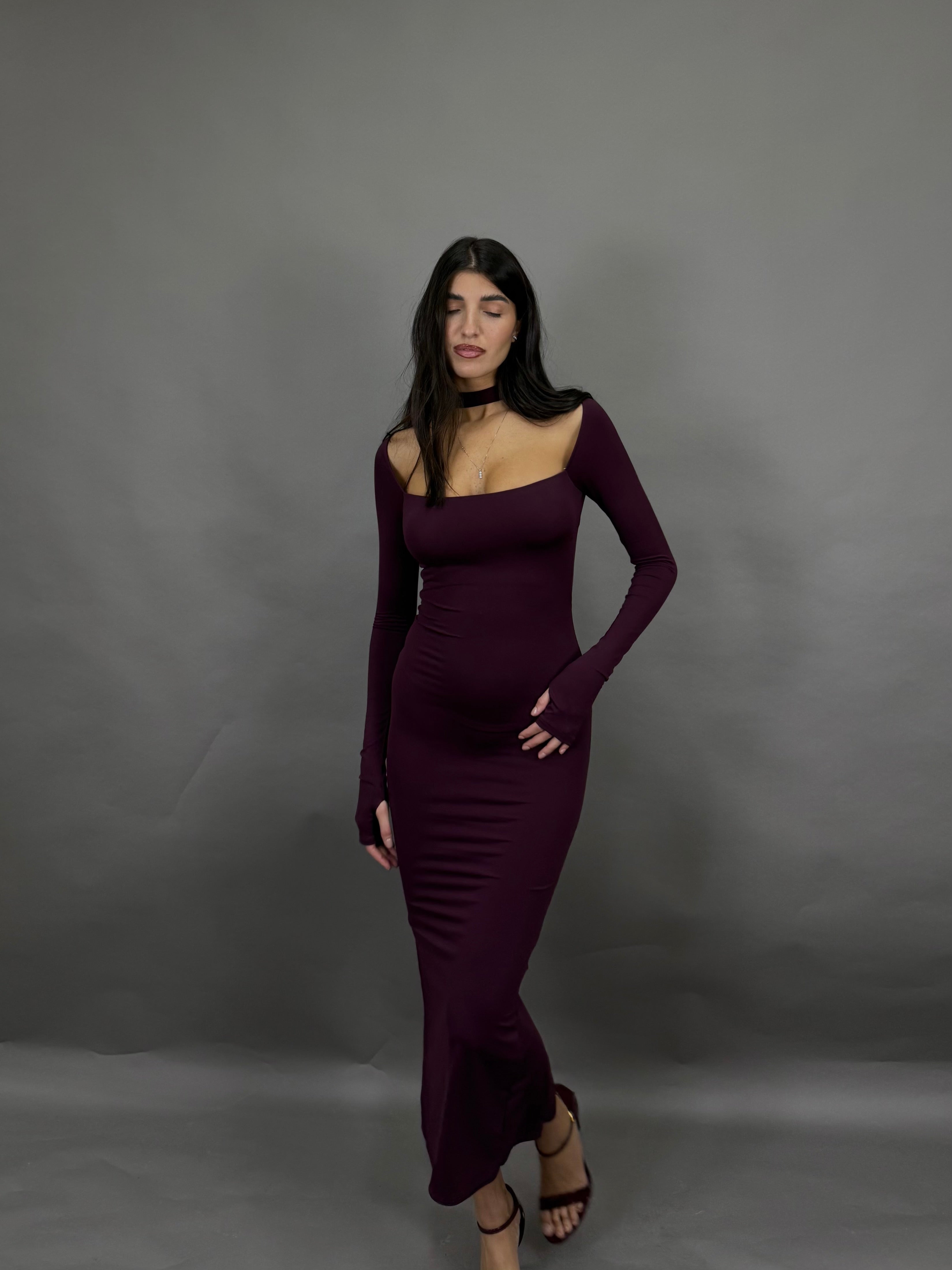 Dress Luci bordeaux