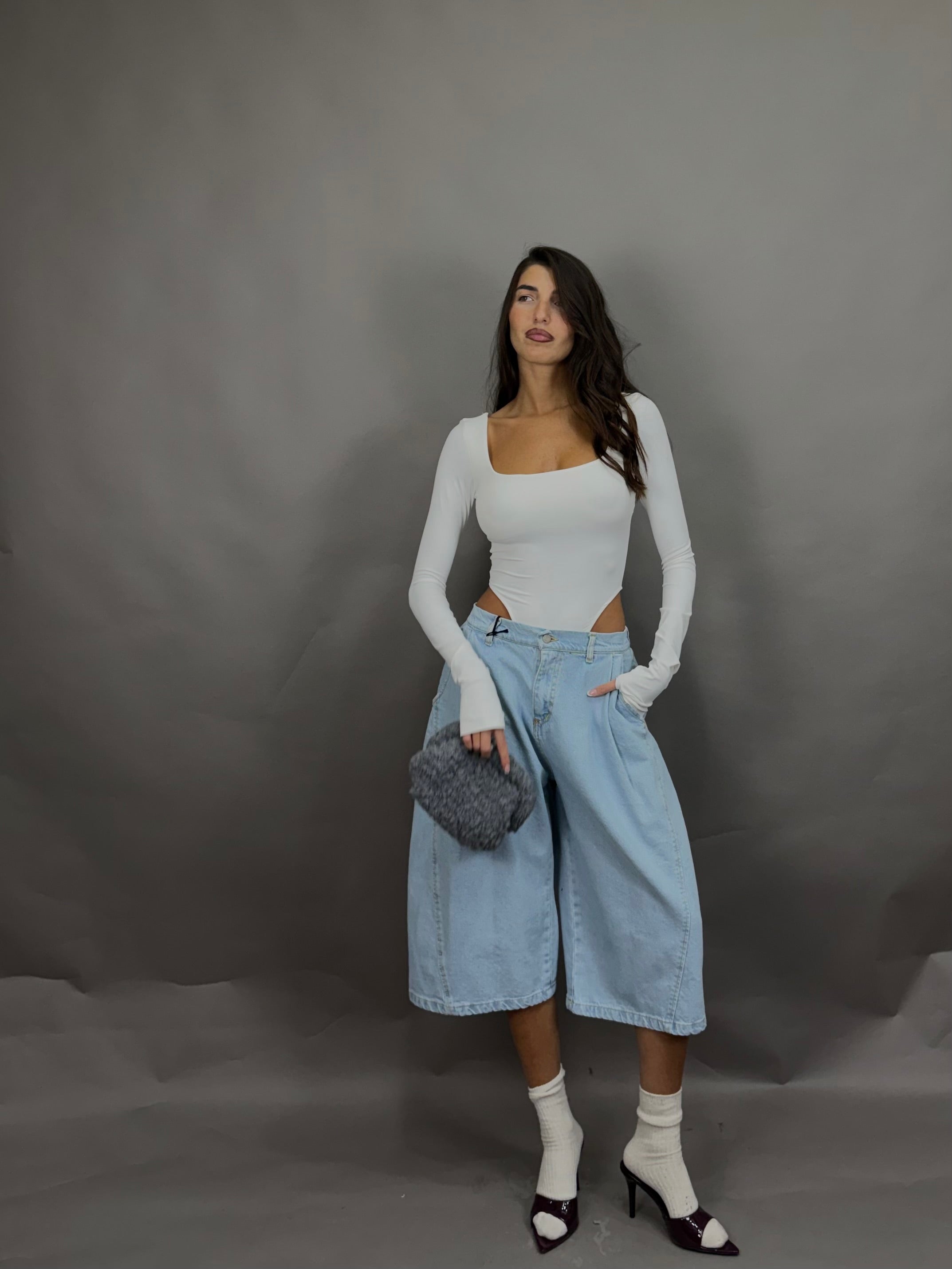 Bermuda in jeans by just