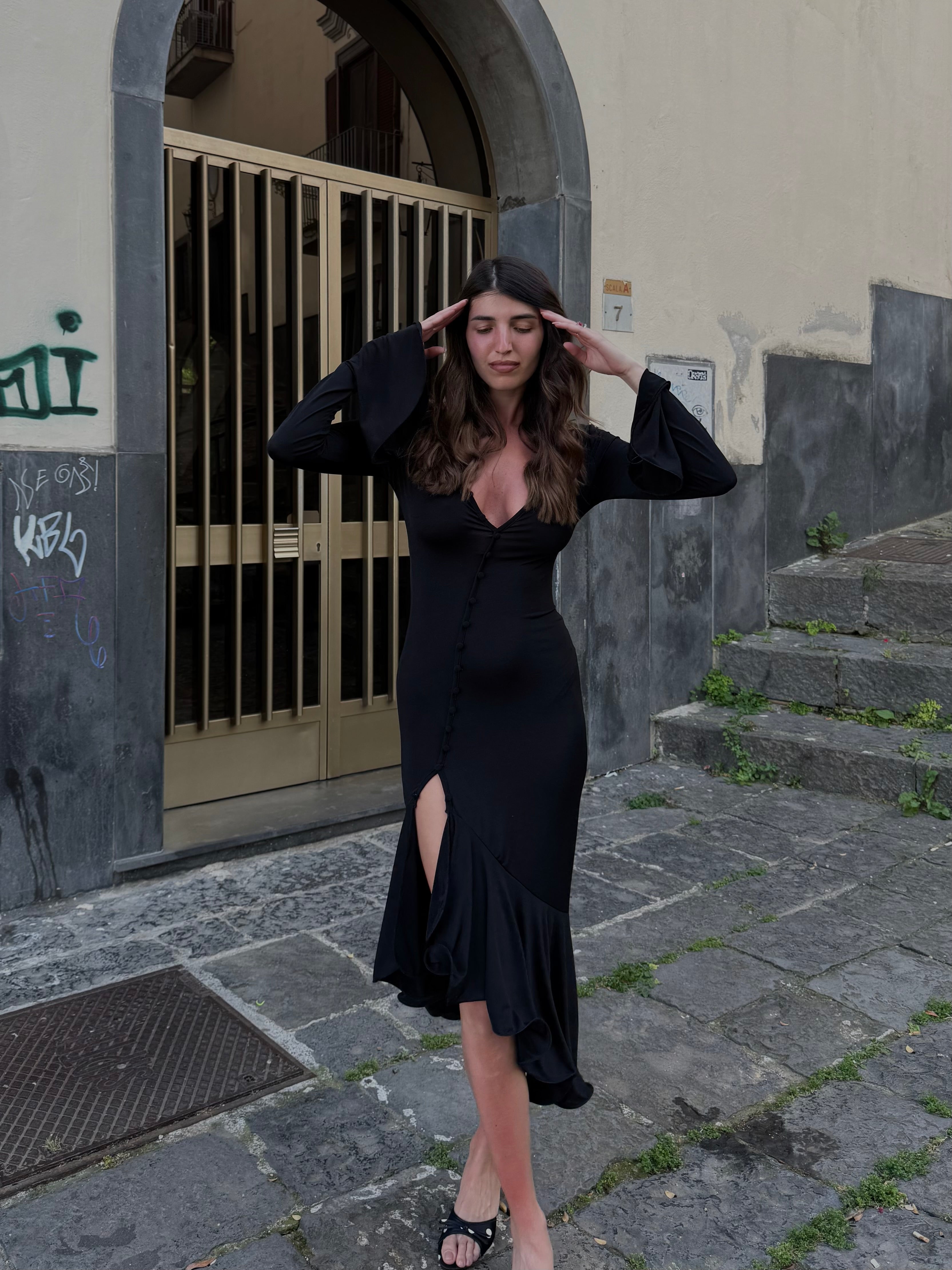 Dress Margot nero - LadyB Shop Online