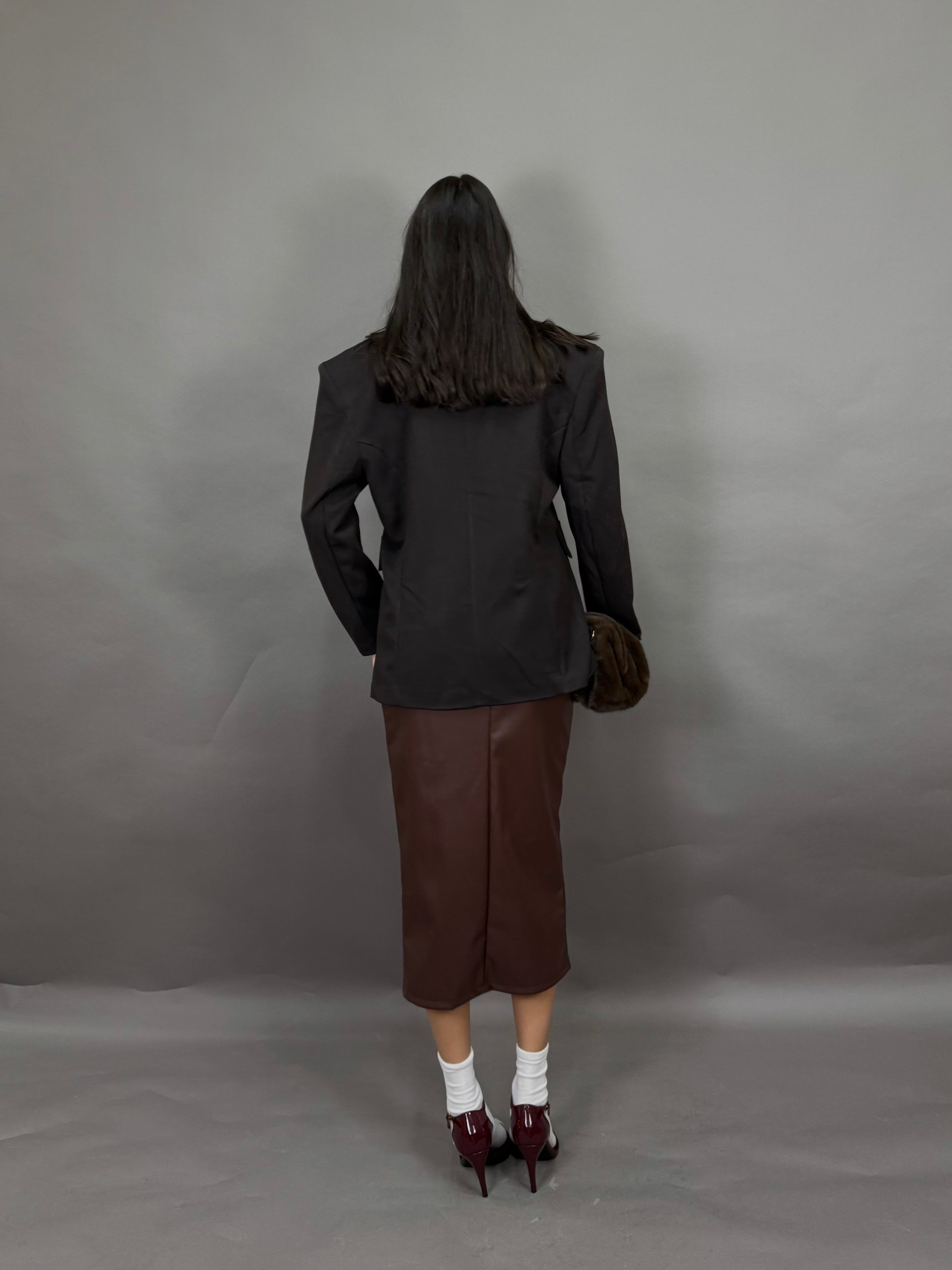 Blazer Angela marrone