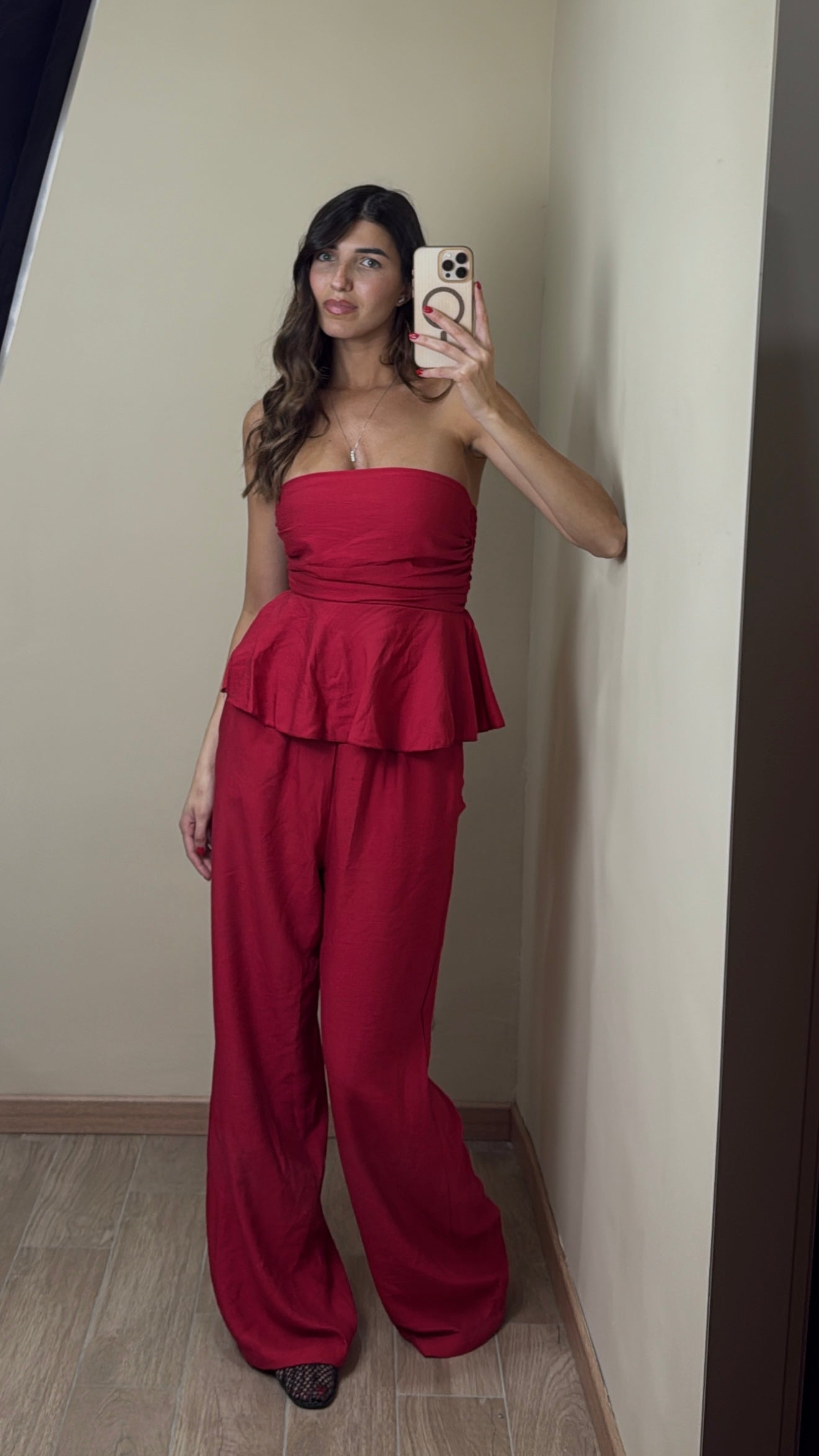 Coordinato Amalfi rosso - LadyB Shop Online
