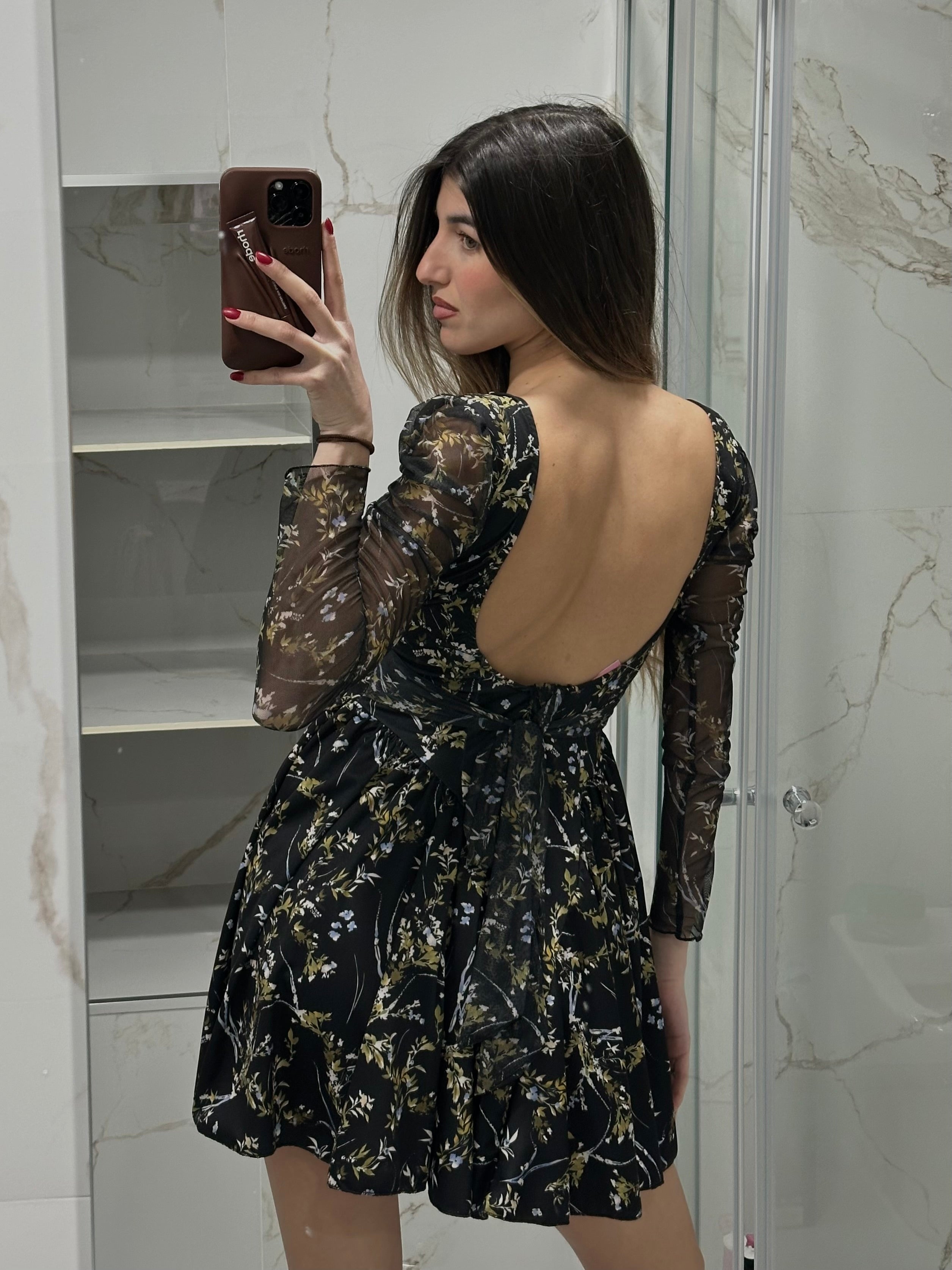 Dress Minù nero - LadyB Shop Online