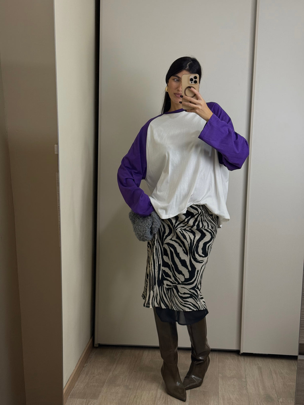 Maglia duble color