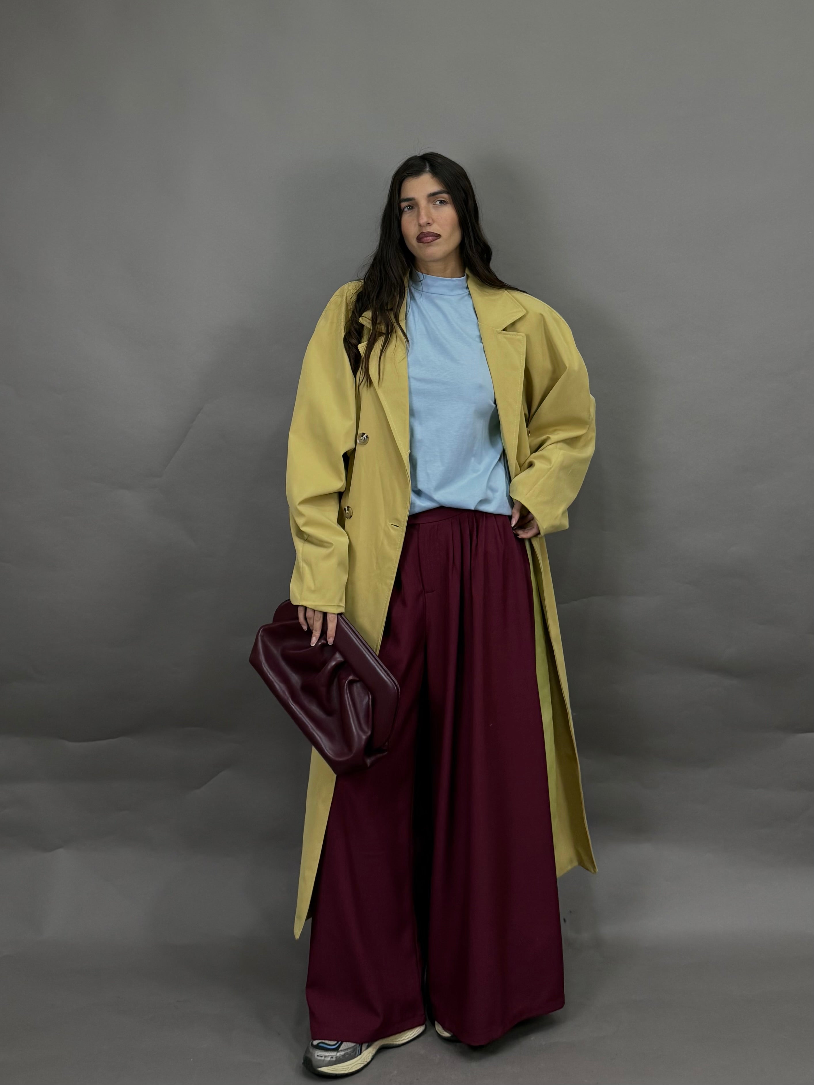 Pantalone Musa bordeaux