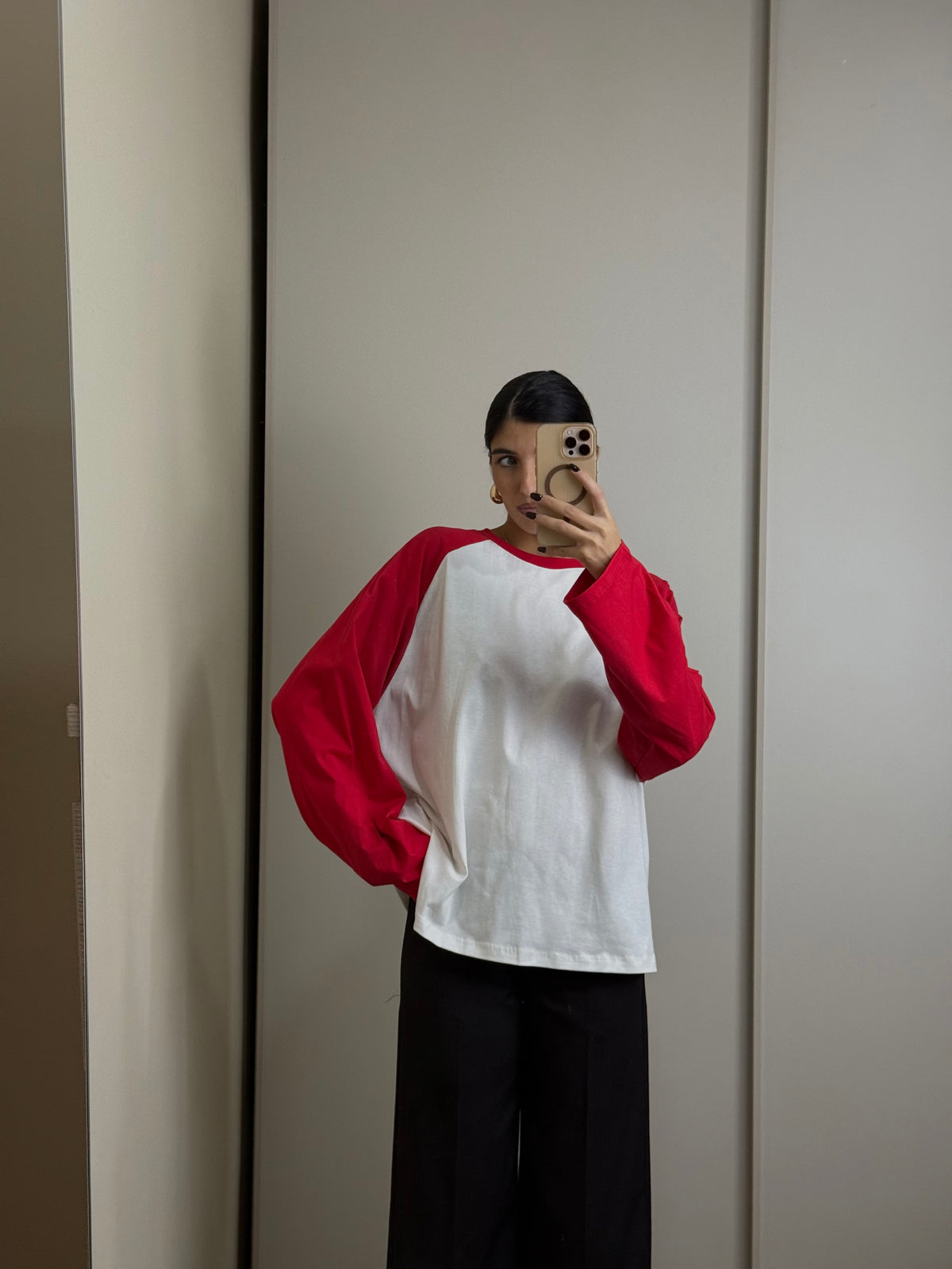 Maglia duble color
