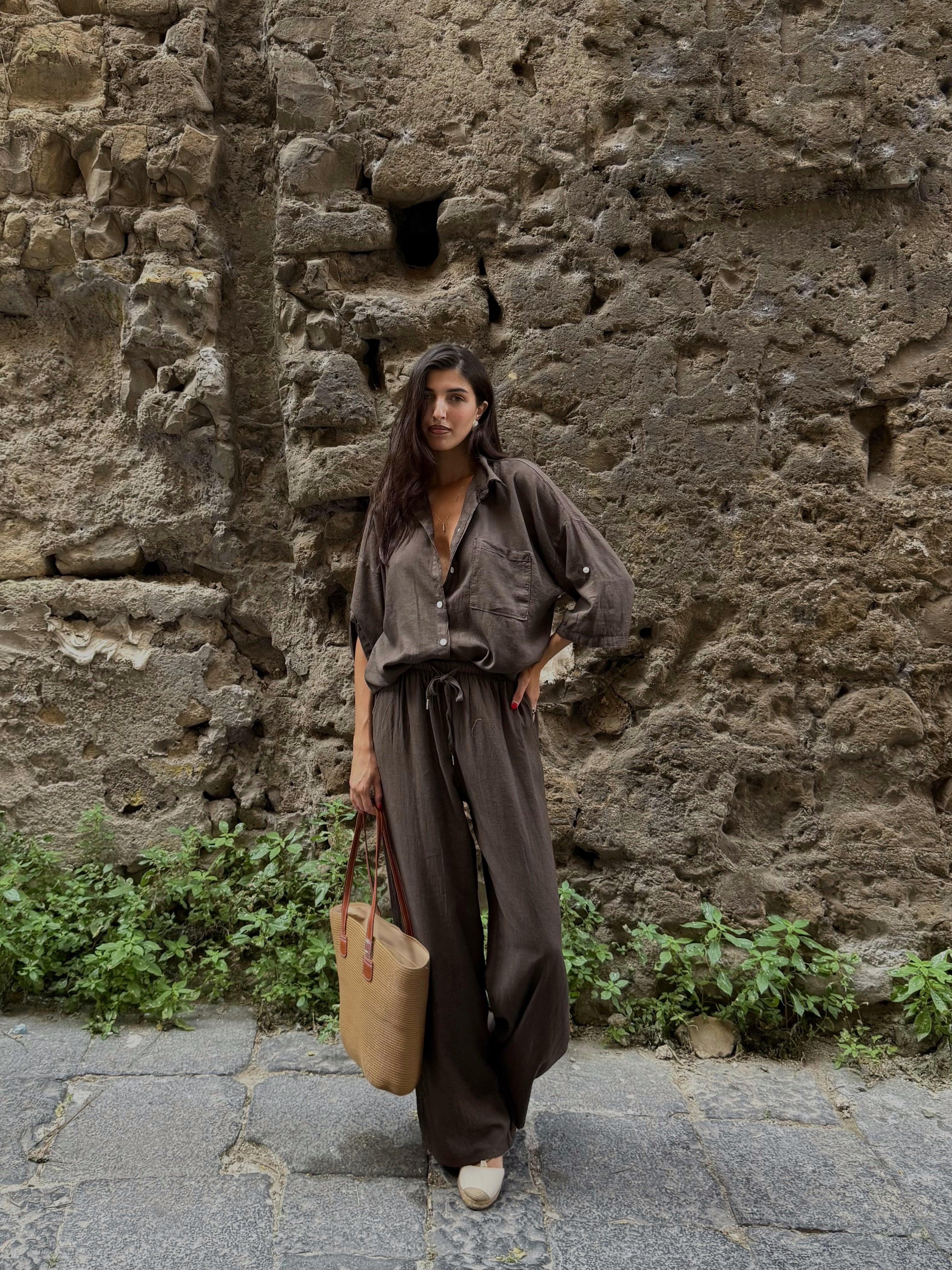 Coordinato Malibu marrone - LadyB Shop Online