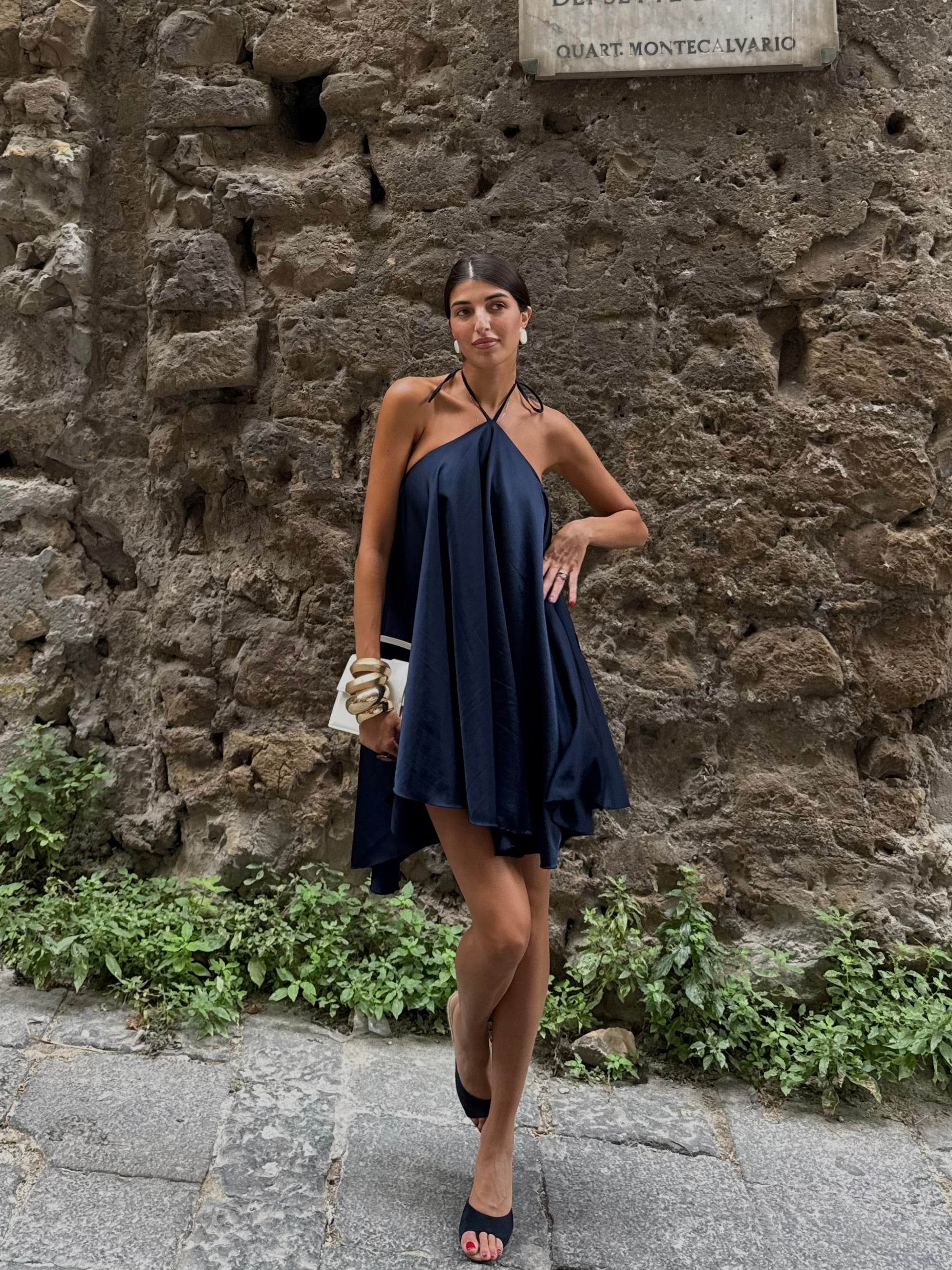 Dress Mara blu - LadyB Shop Online