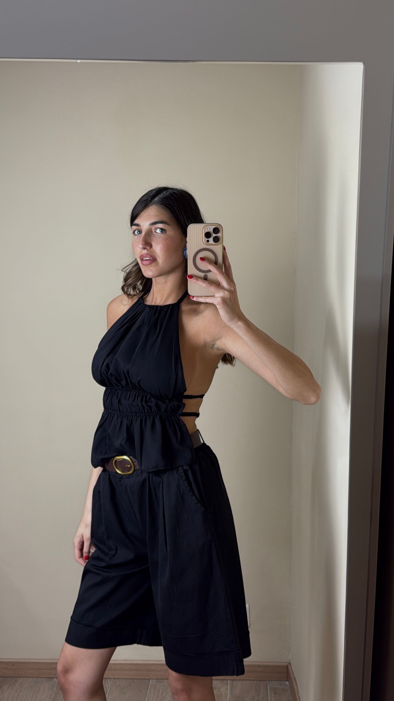 Top marghe nero - LadyB Shop Online