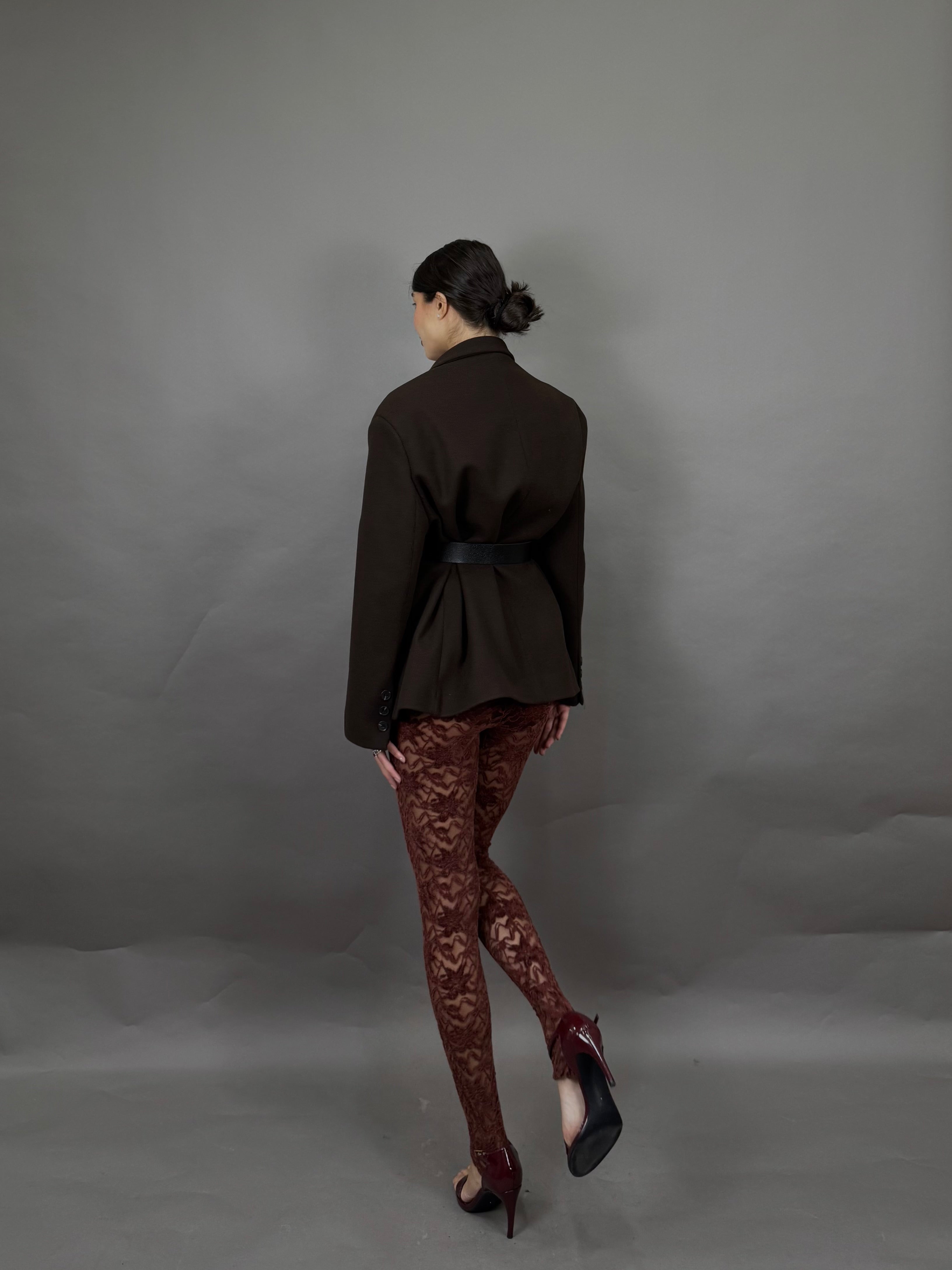 Giacca by just marrone