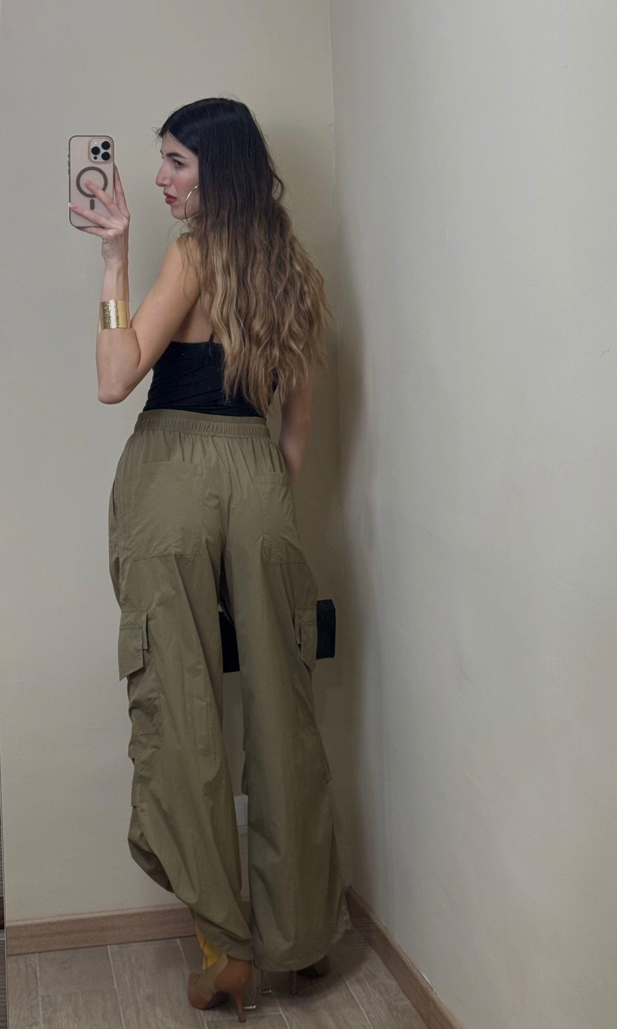 Cargo Melissa camel - LadyB Shop Online