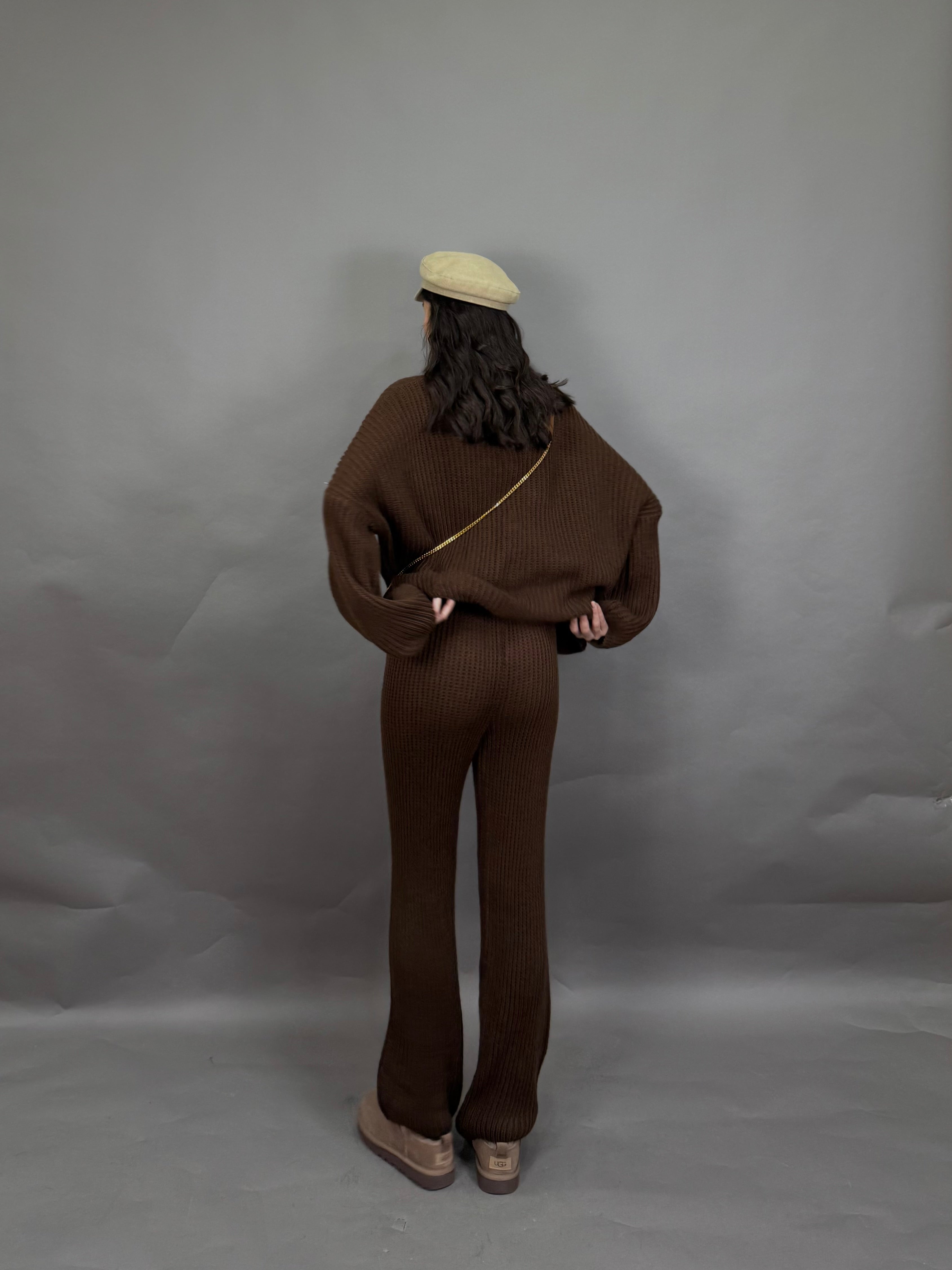 Coordinato Rubi marrone