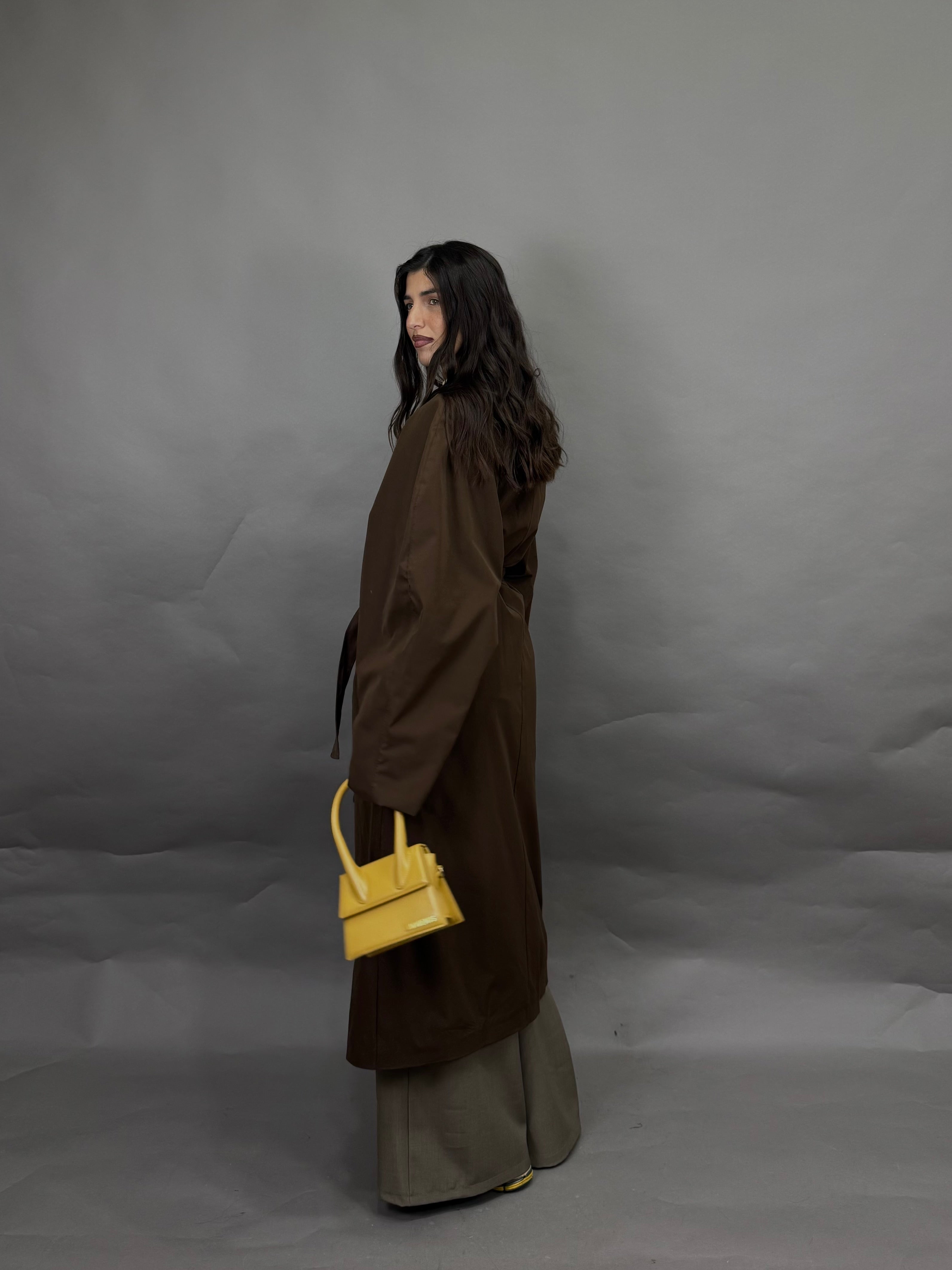 Trench London marrone