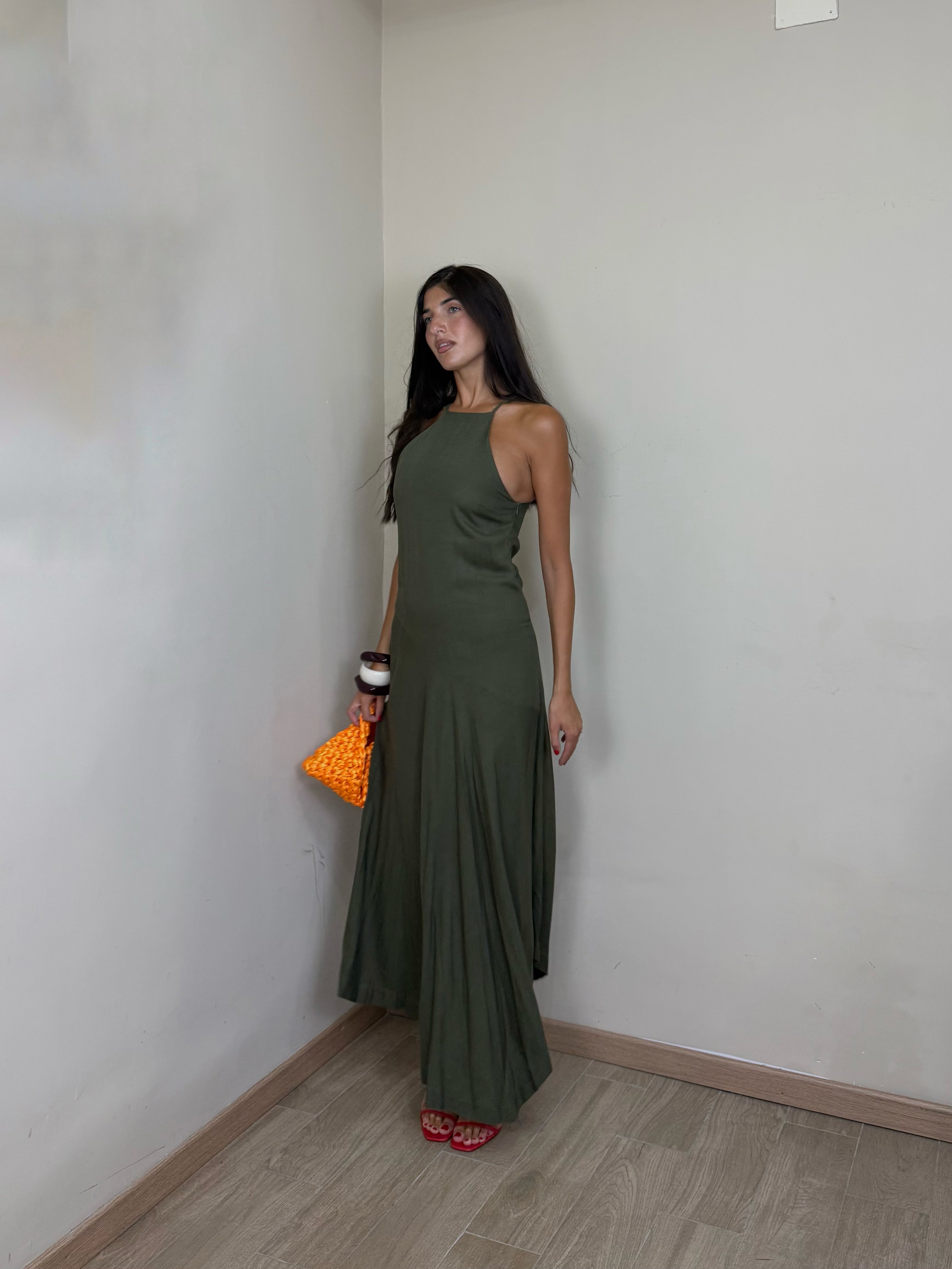 Dress in Lino by Lumina