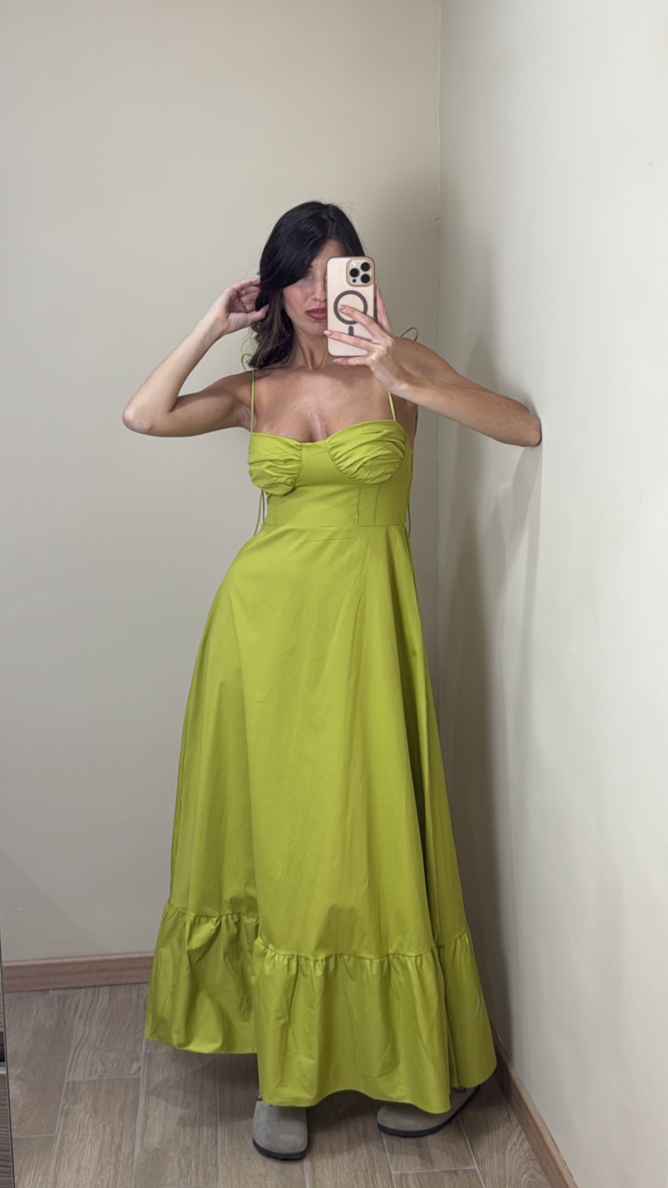 Dress ZR Lime - LadyB Shop Online