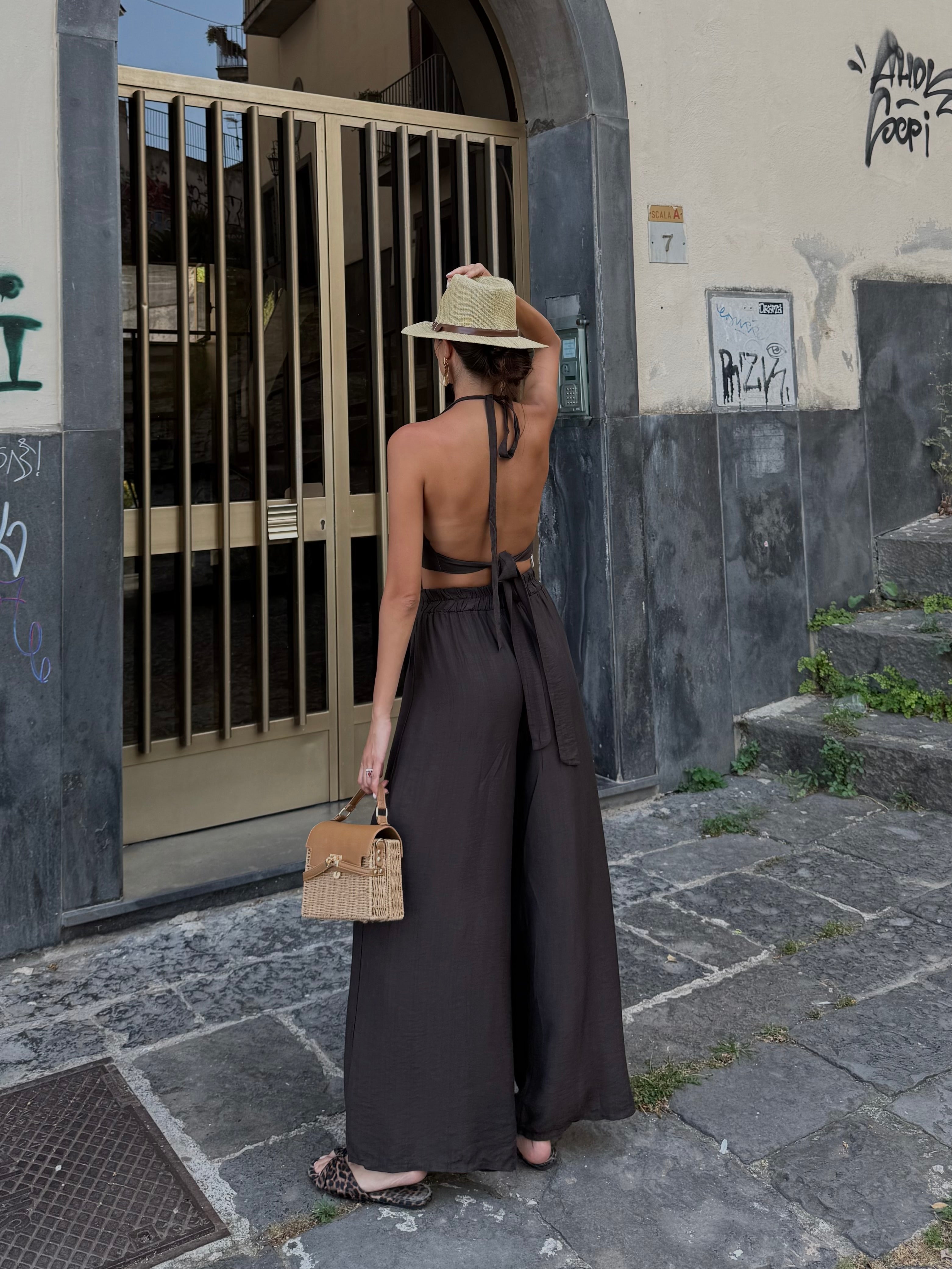 Coordinato Assia marrone - LadyB Shop Online