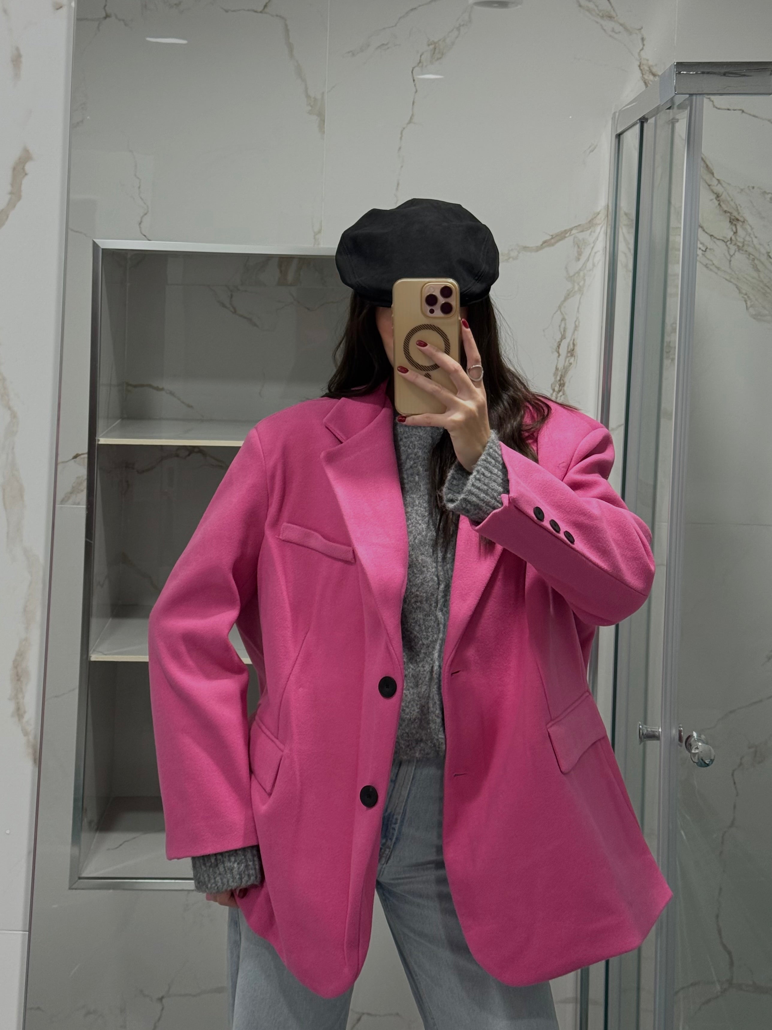 Blazer peso cappotto by just