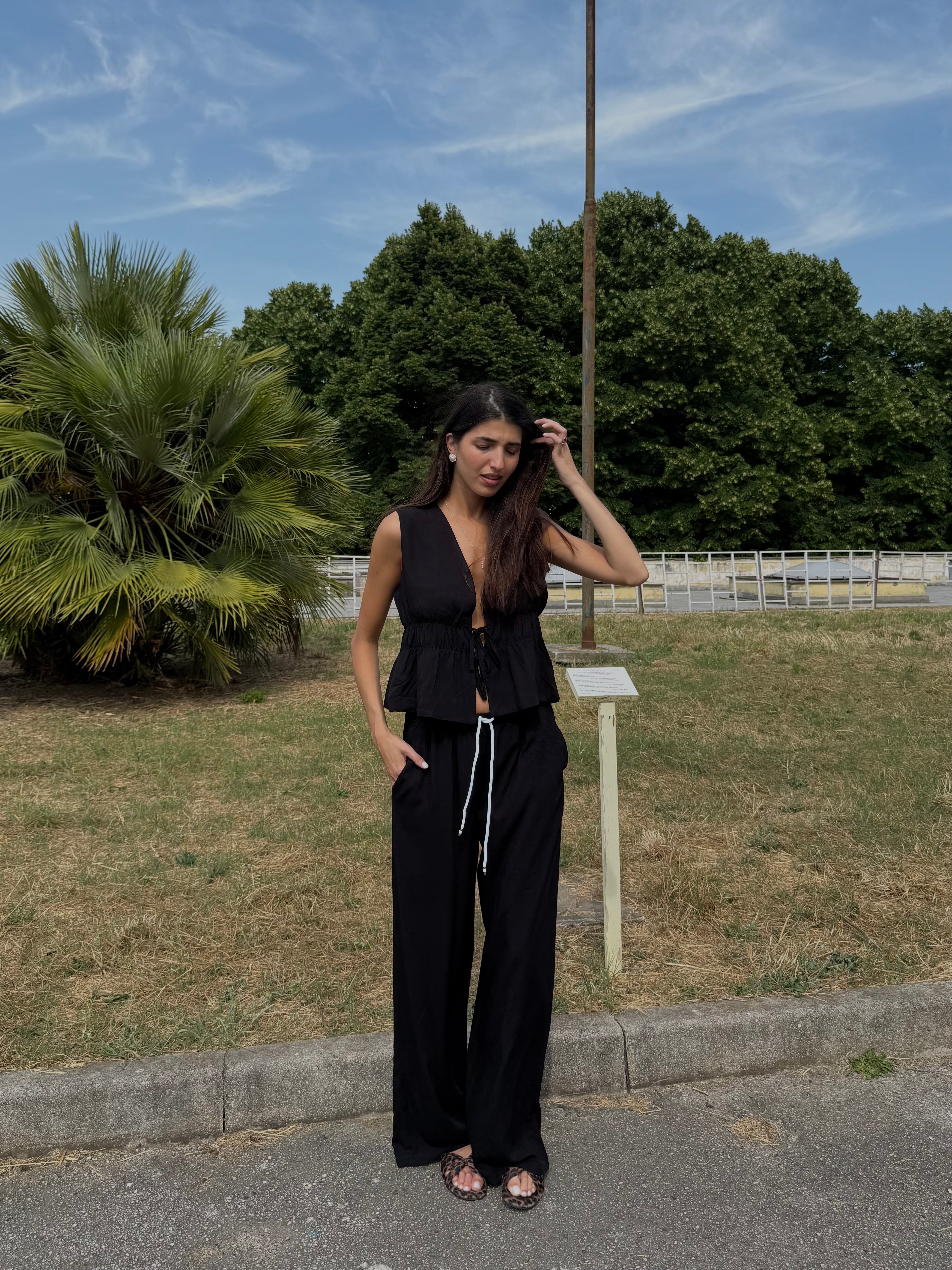 Coordinato Felicia nero - LadyB Shop Online