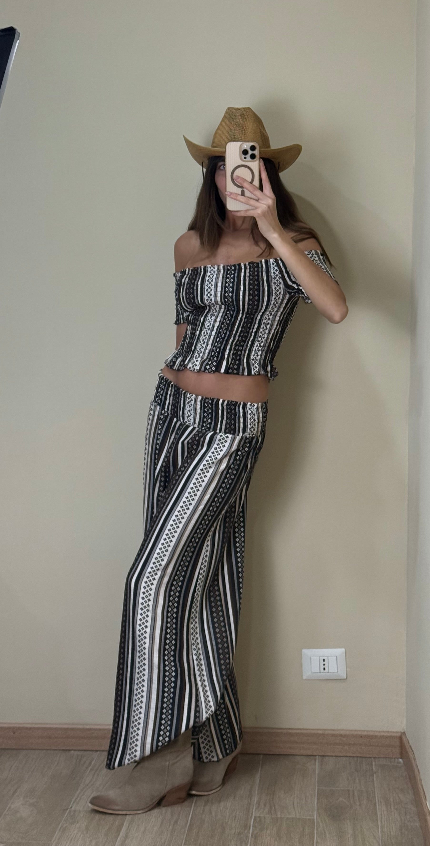 Coordinato gipsy nero - LadyB Shop Online