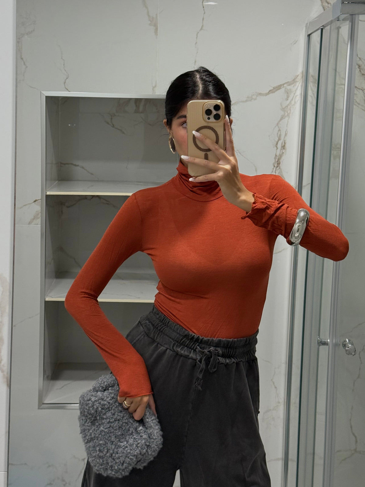 Maglia misto cachemire