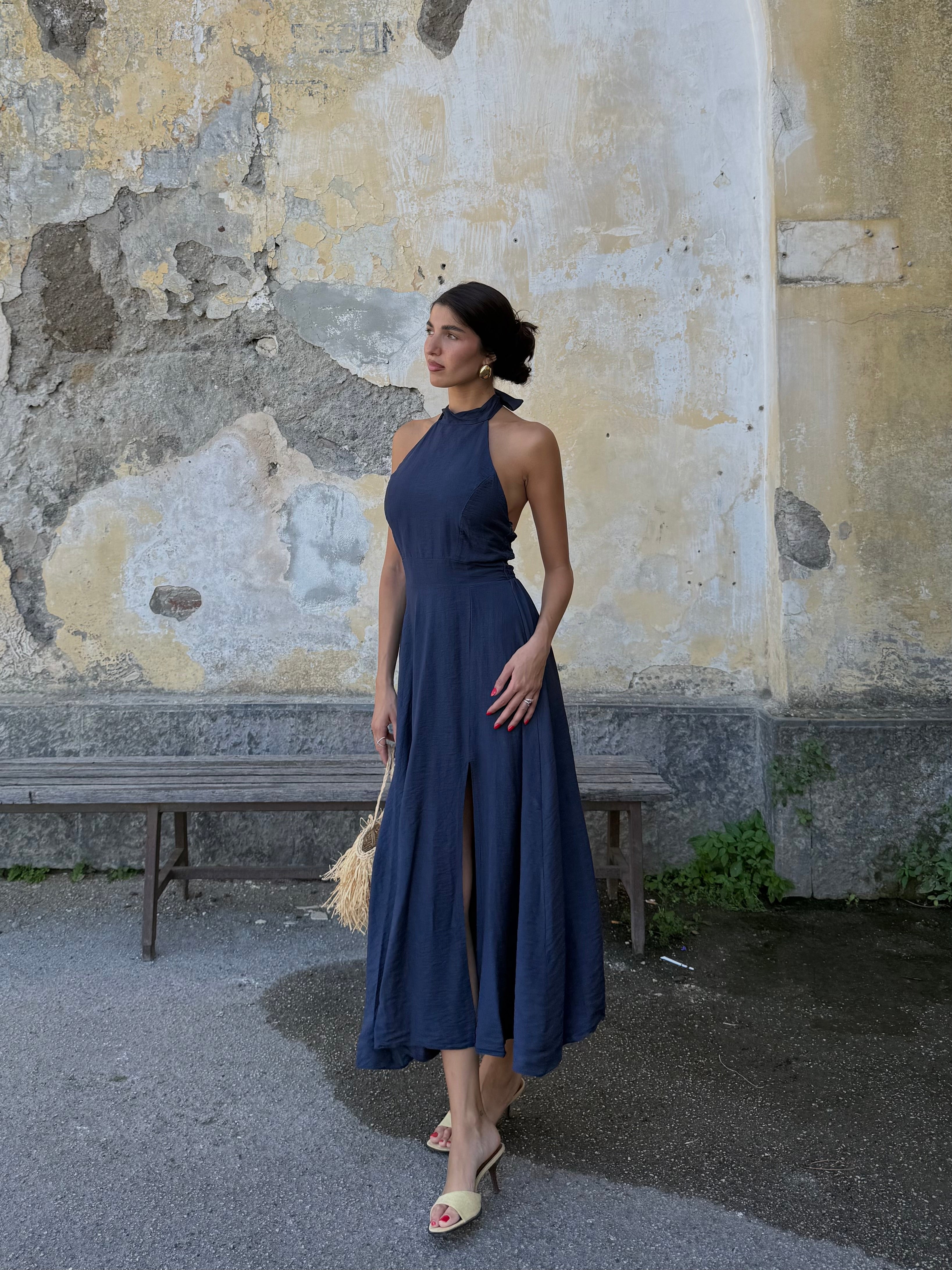 Dress scollo americana