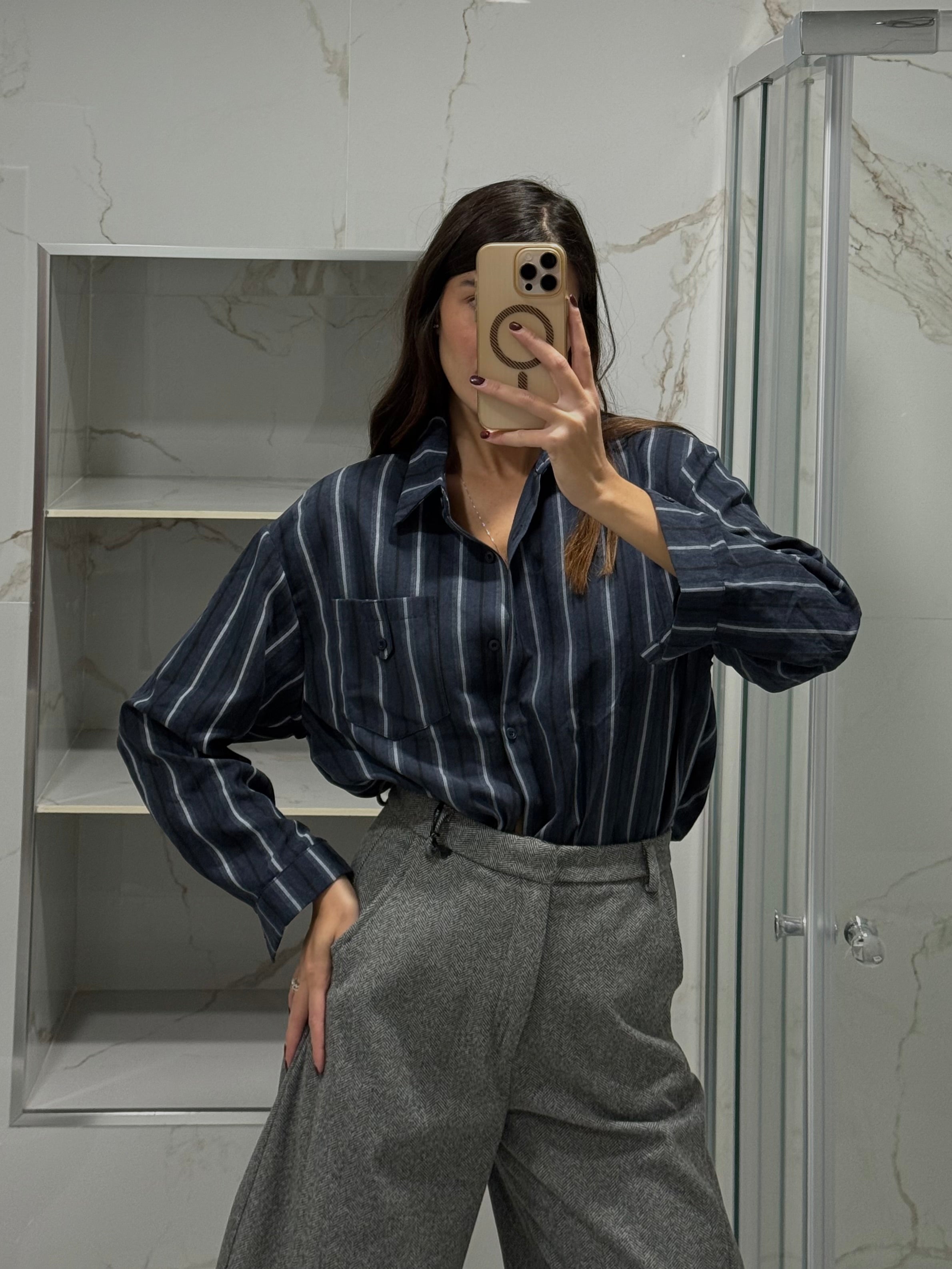Camicia Olly blu
