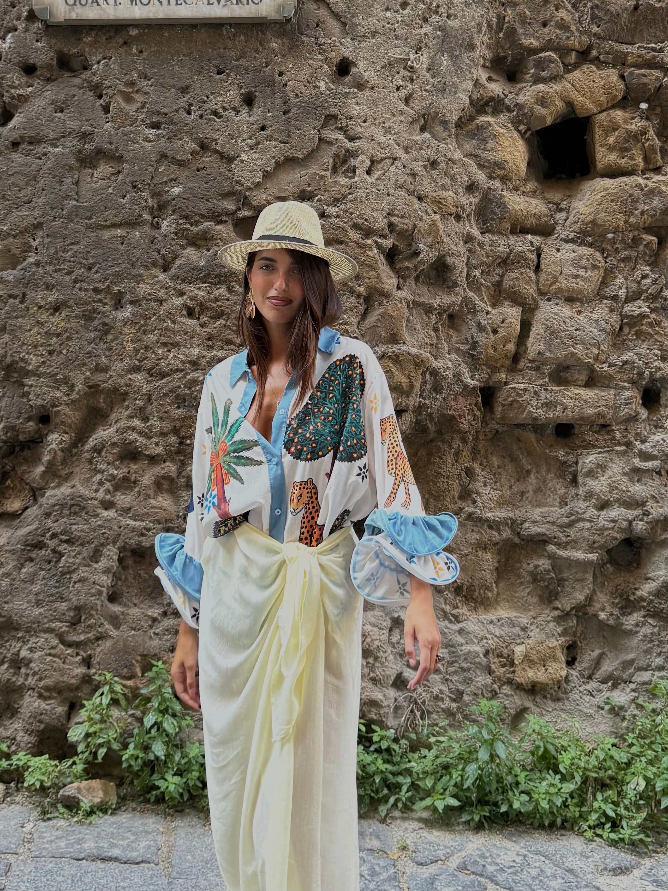 Camicia tropicale - LadyB Shop Online