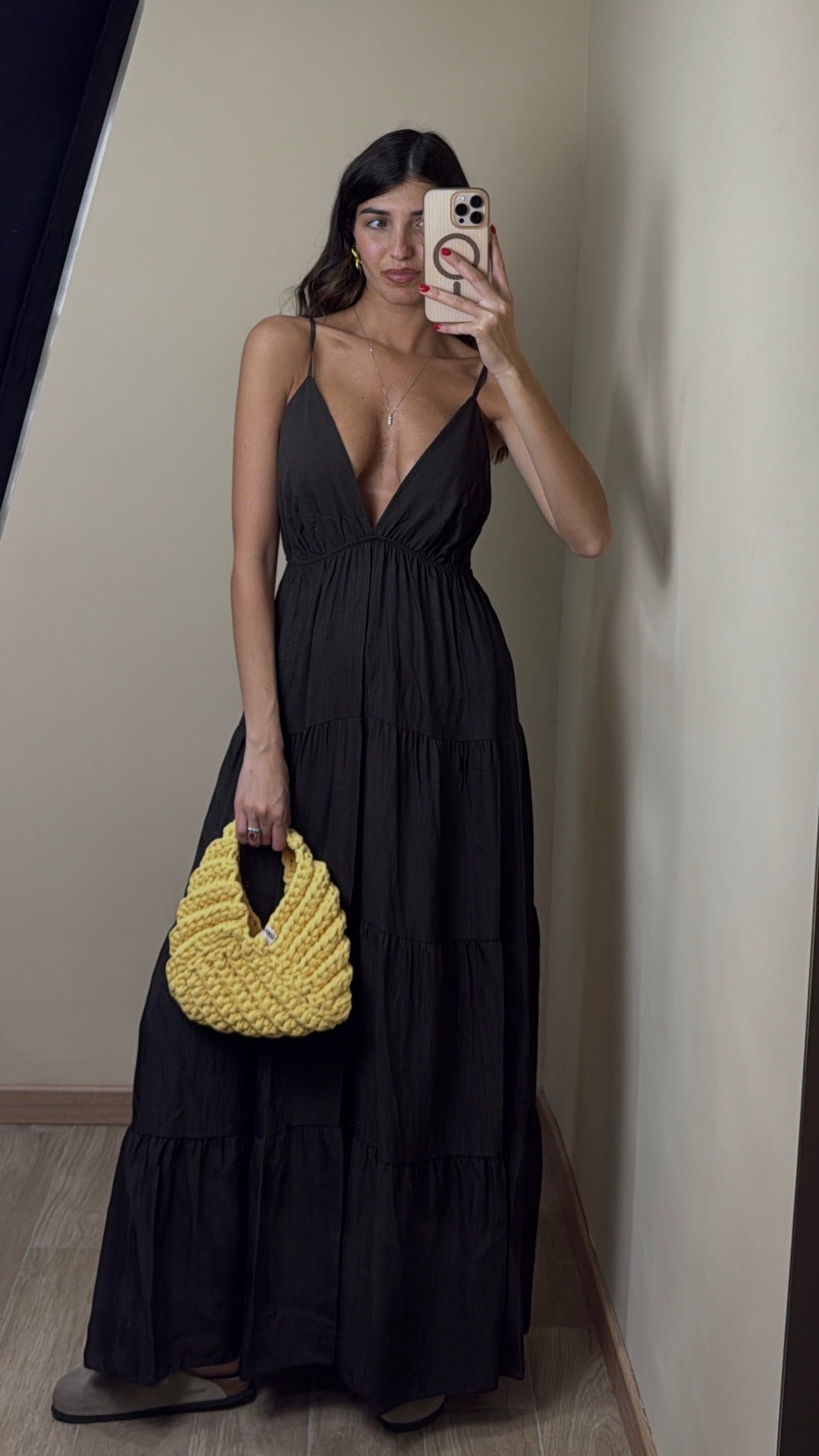 Dress Positano marrone - LadyB Shop Online