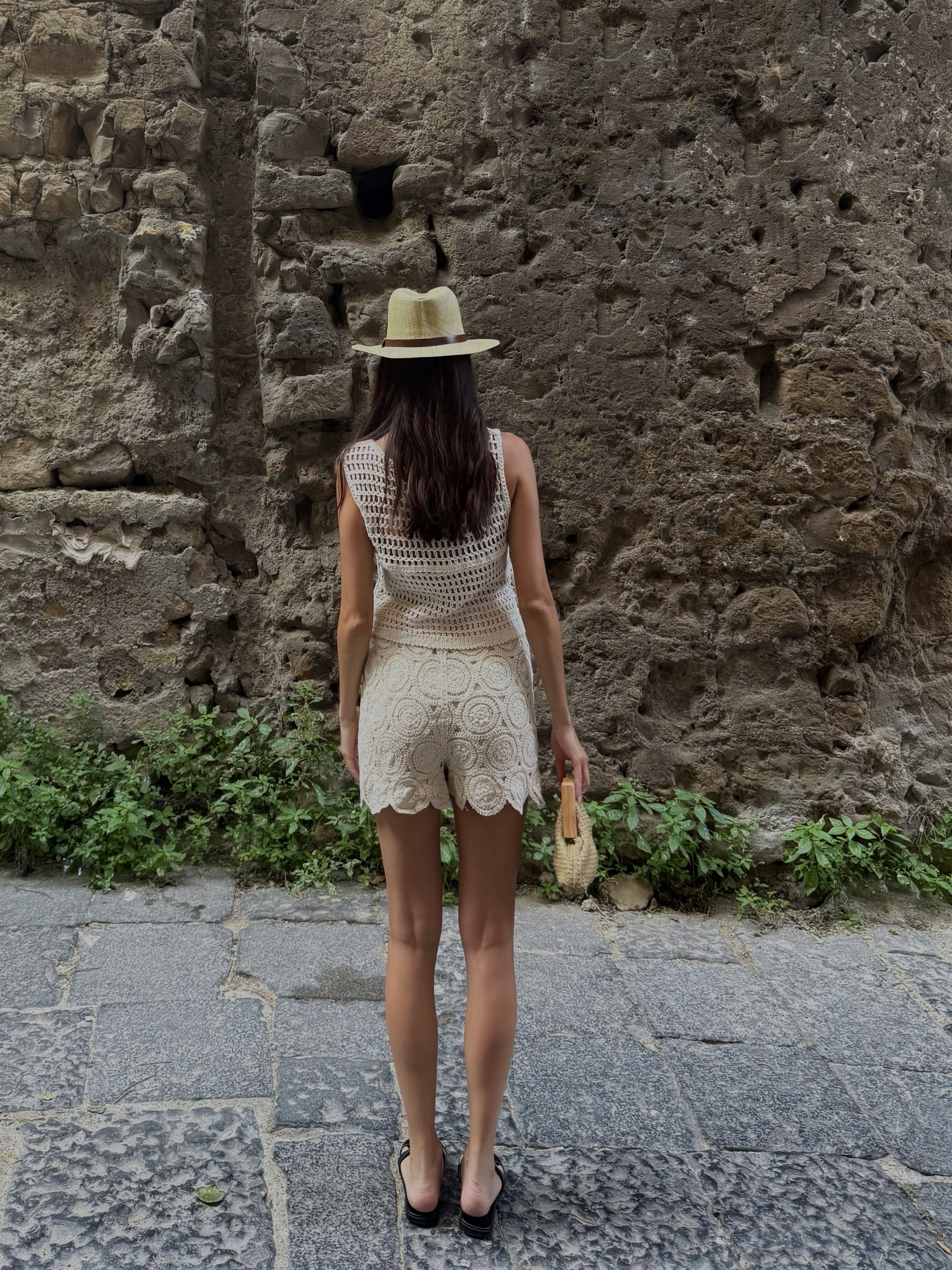 Pantaloncino crochet - LadyB Shop Online