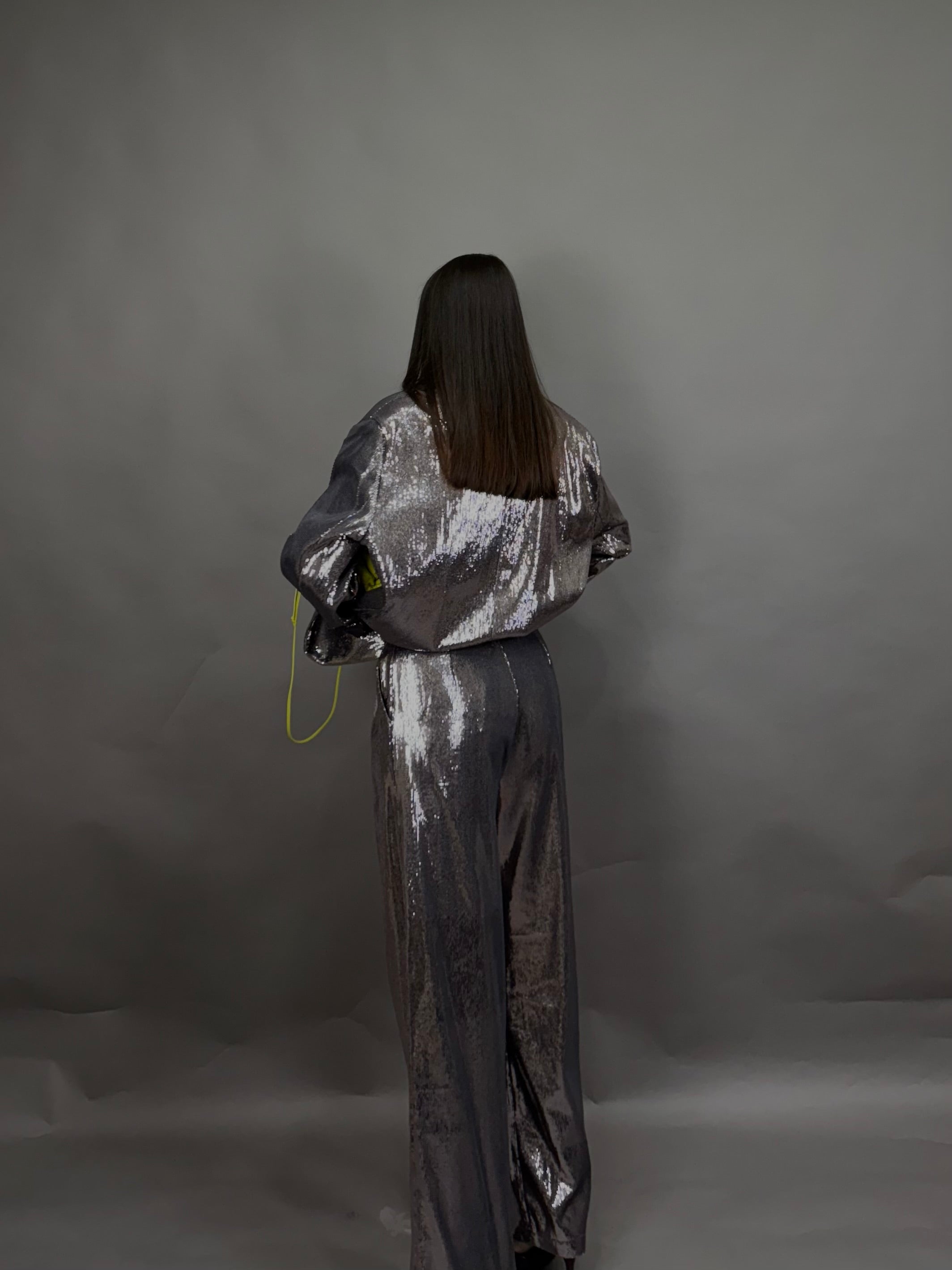 Pantalone paillettes lumina