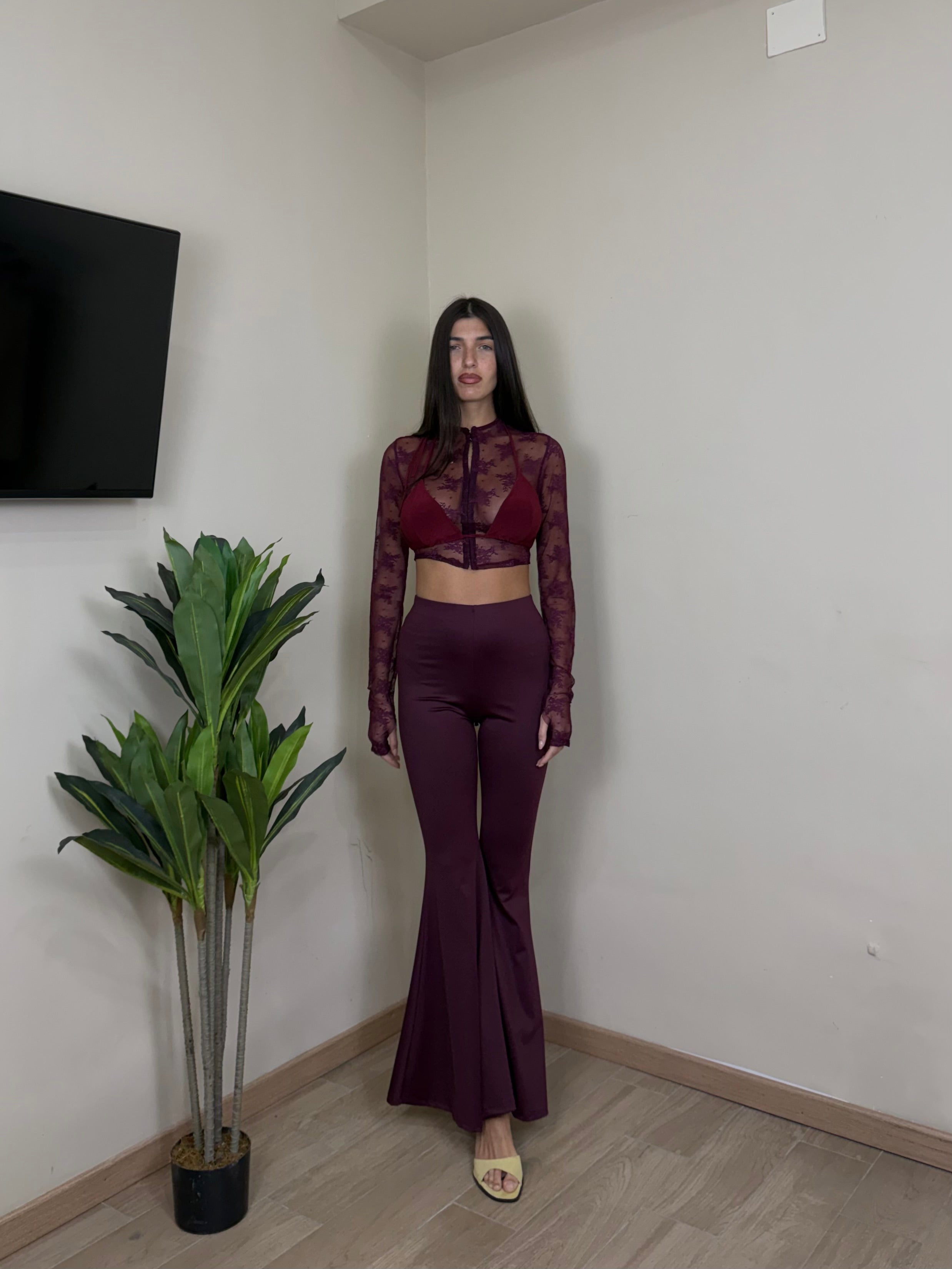 Coordinato Tania bordeaux