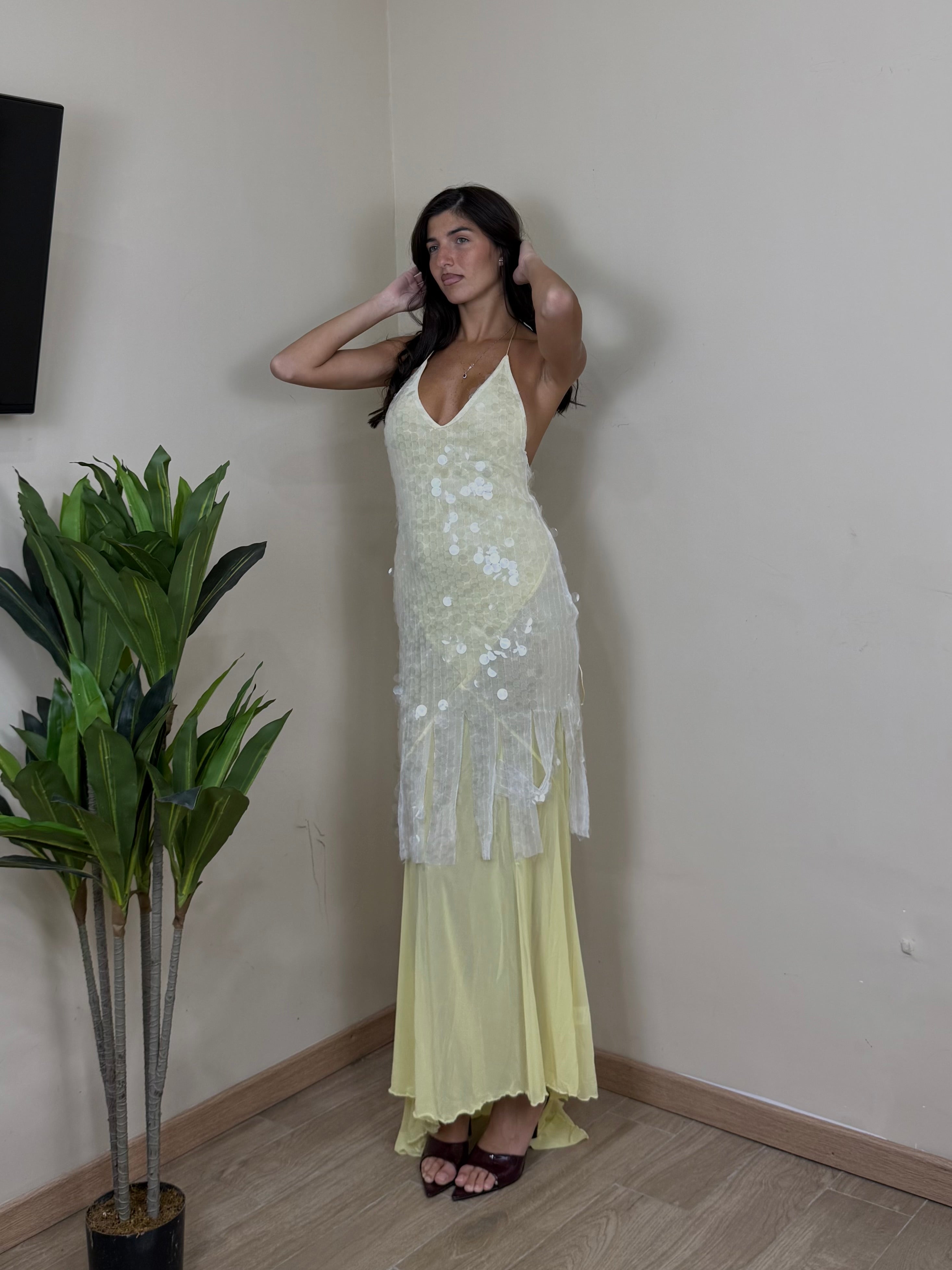 Dress Bambola giallo