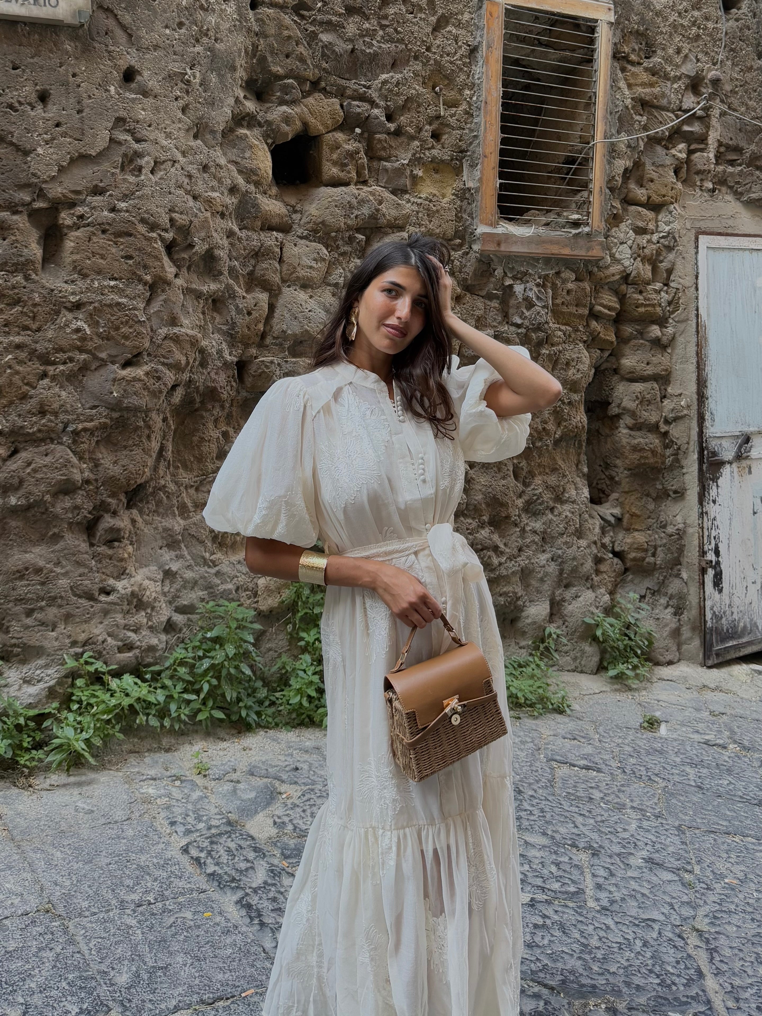 Dress Carmen panna - LadyB Shop Online