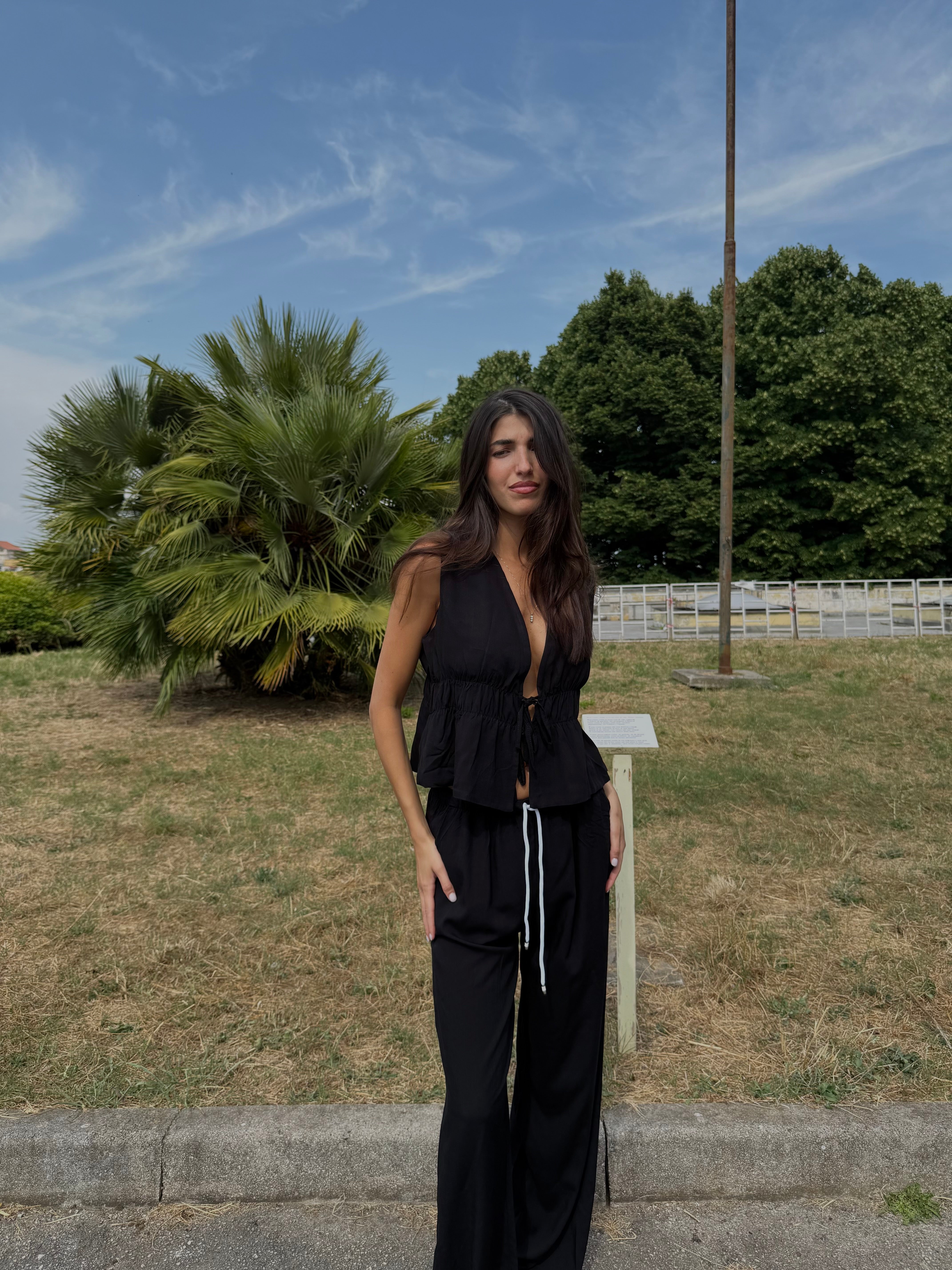 Coordinato Felicia nero - LadyB Shop Online