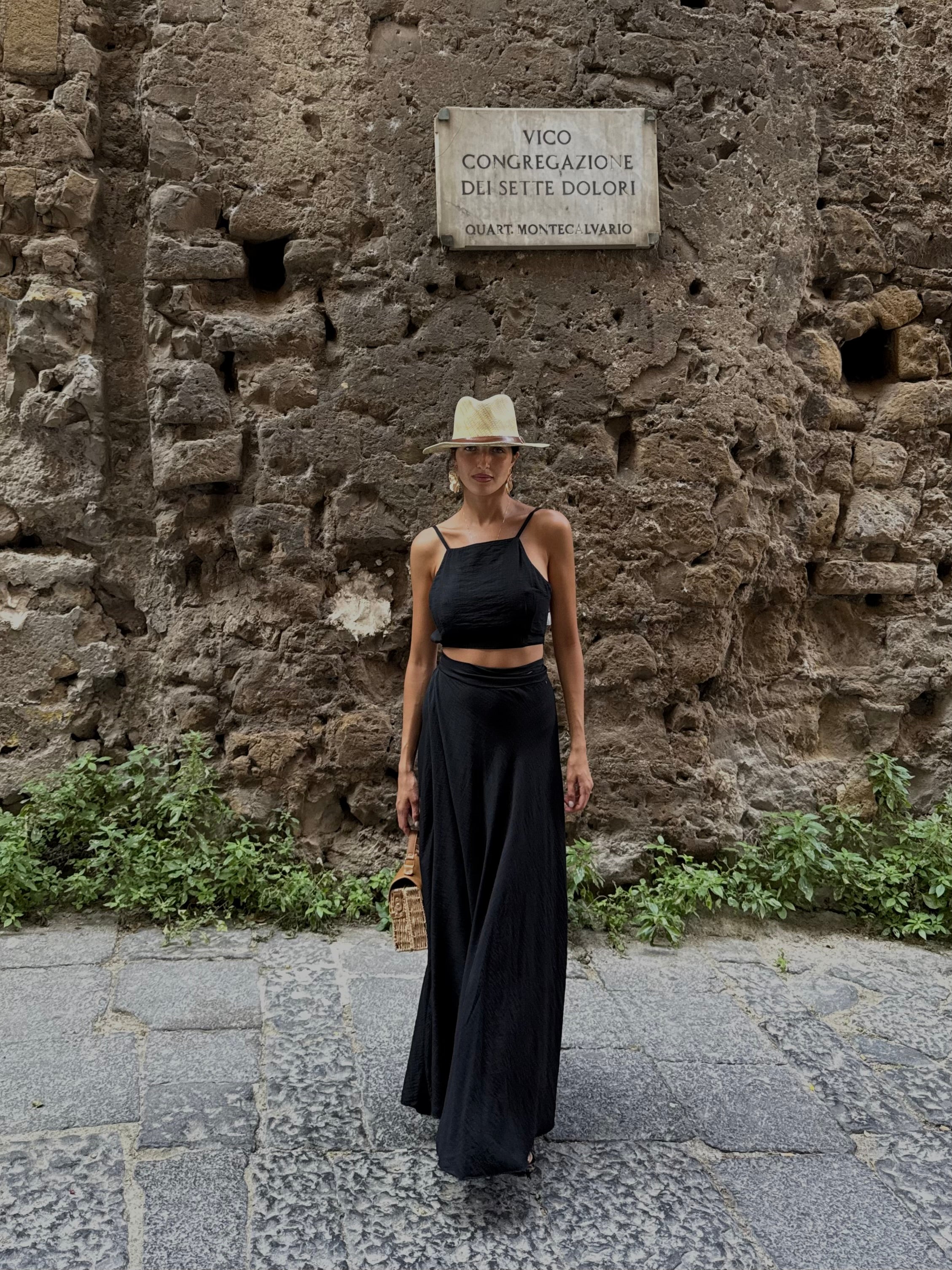 Coordinato Zanzibar nero - LadyB Shop Online