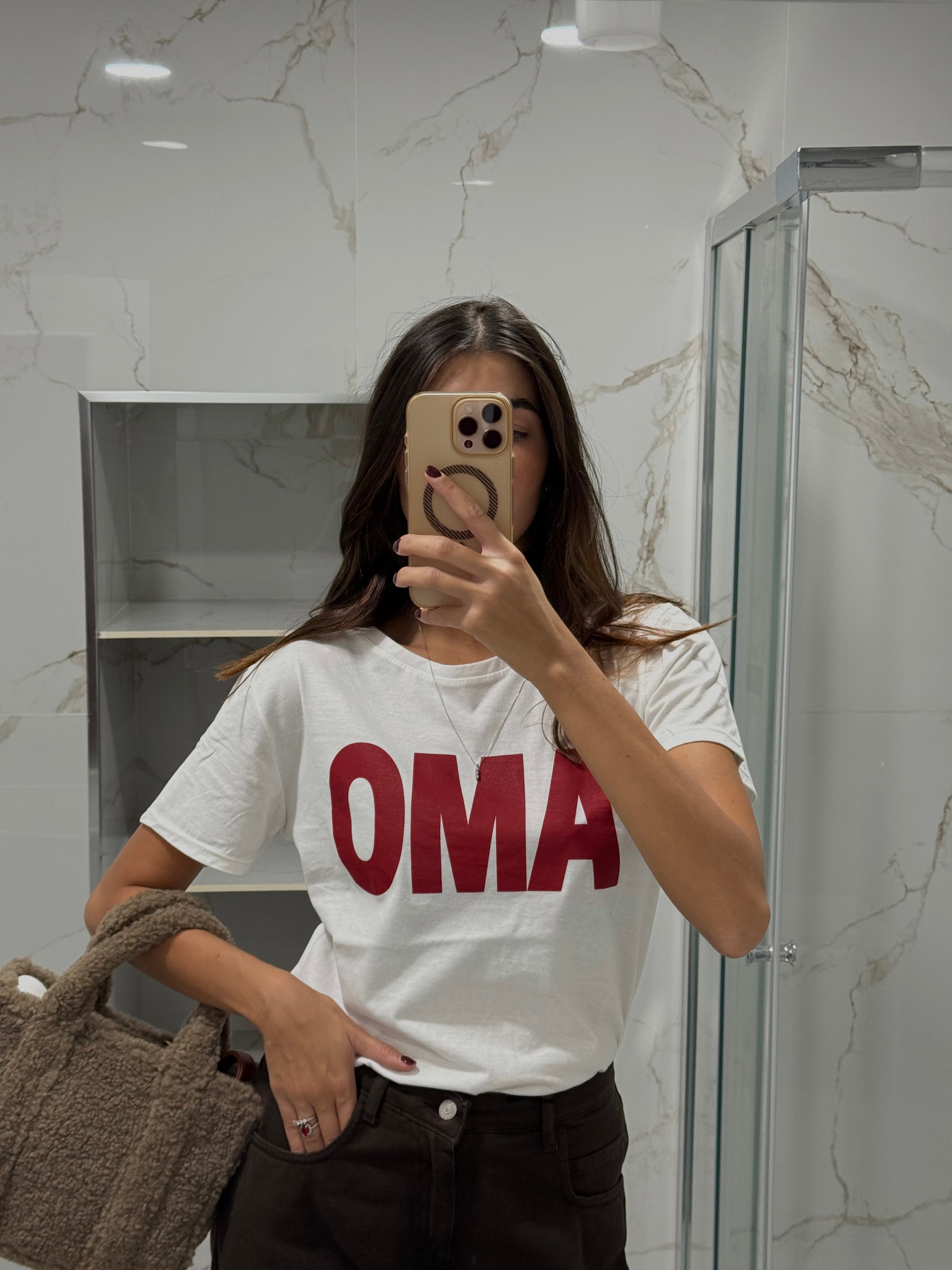 T-shirt AMO rossa