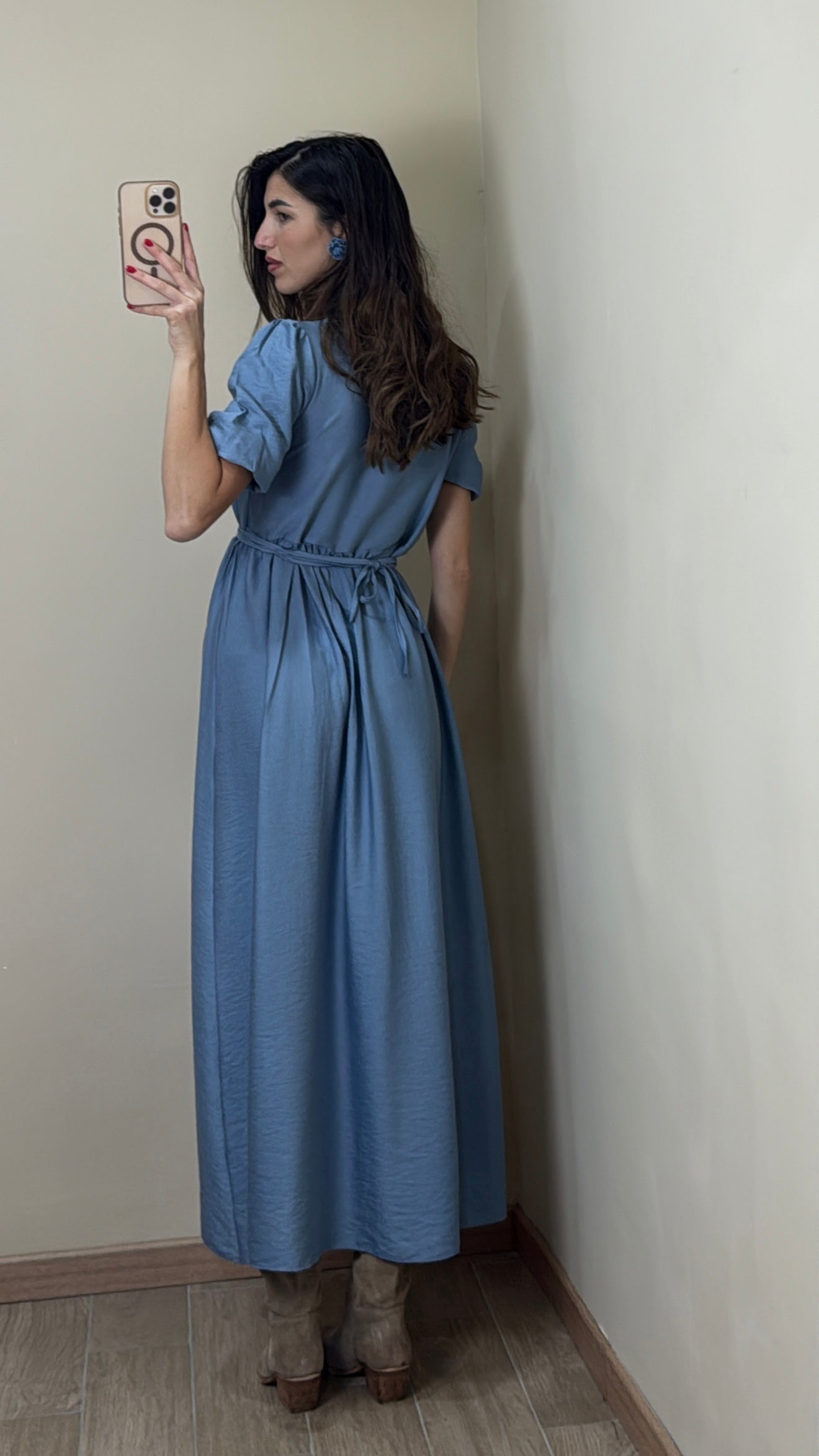 Dress Lucy azzurro - LadyB Shop Online