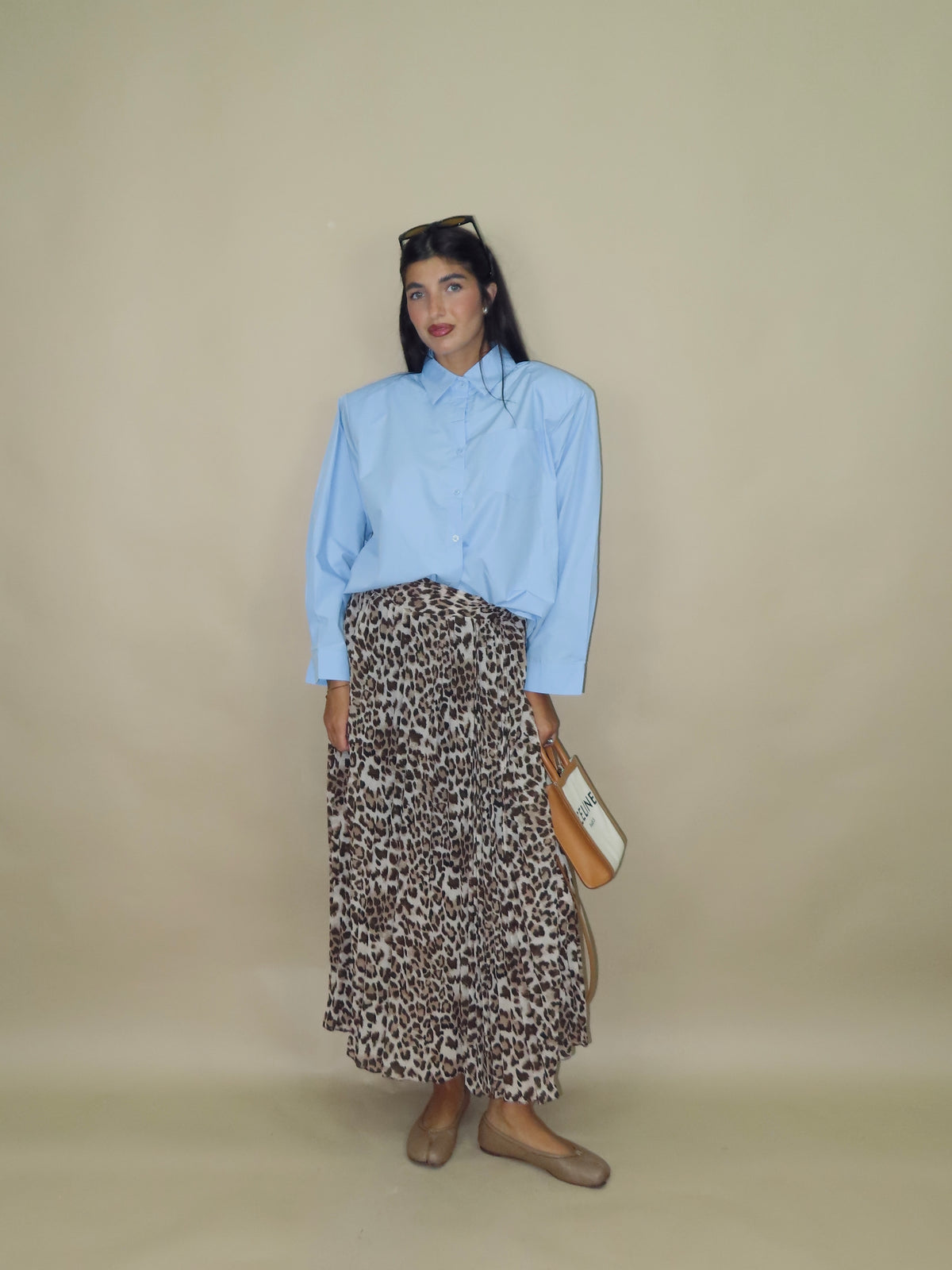 Camicia maxi spallina