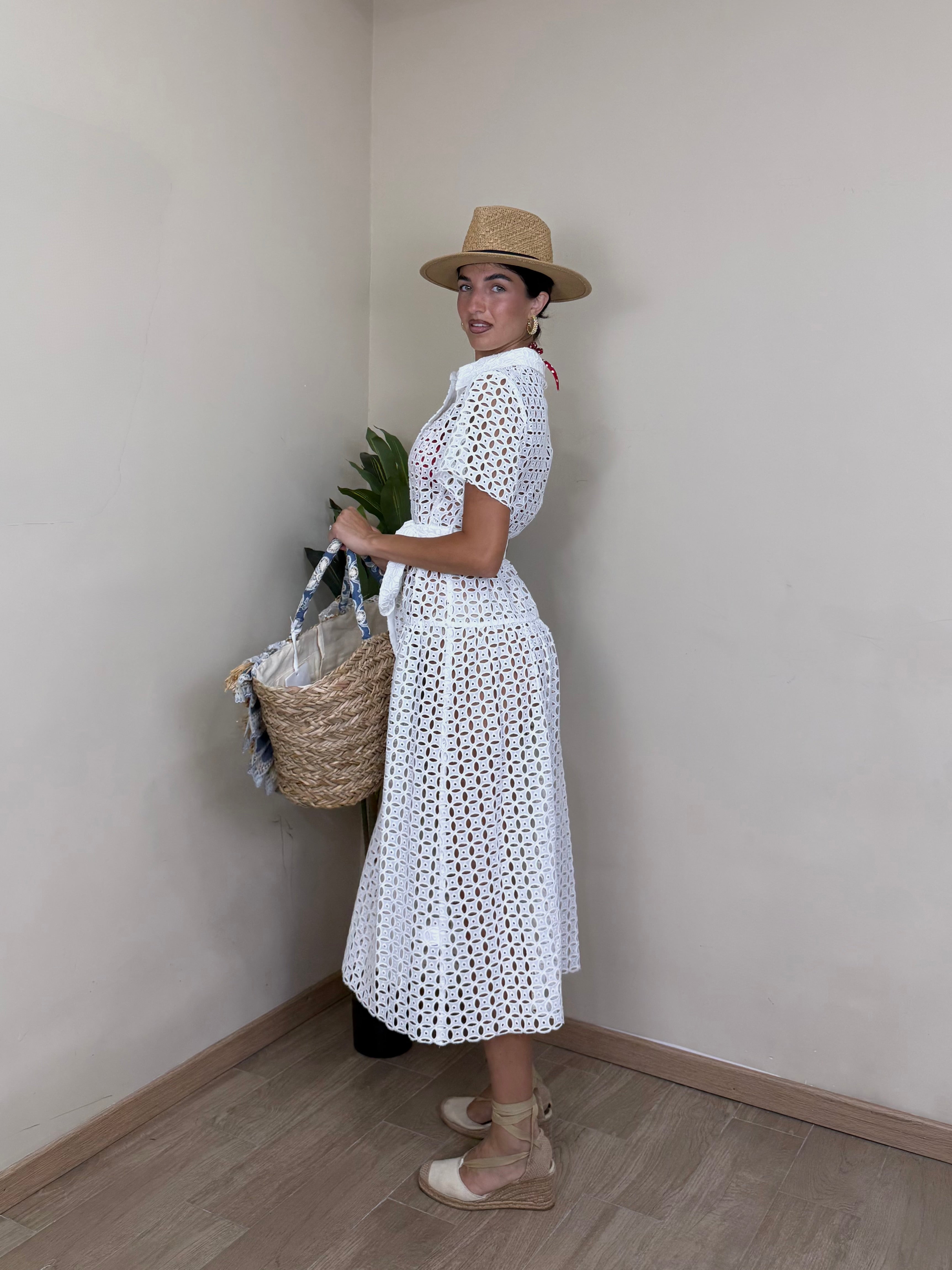 Dress camicia Sangallo By Lumina