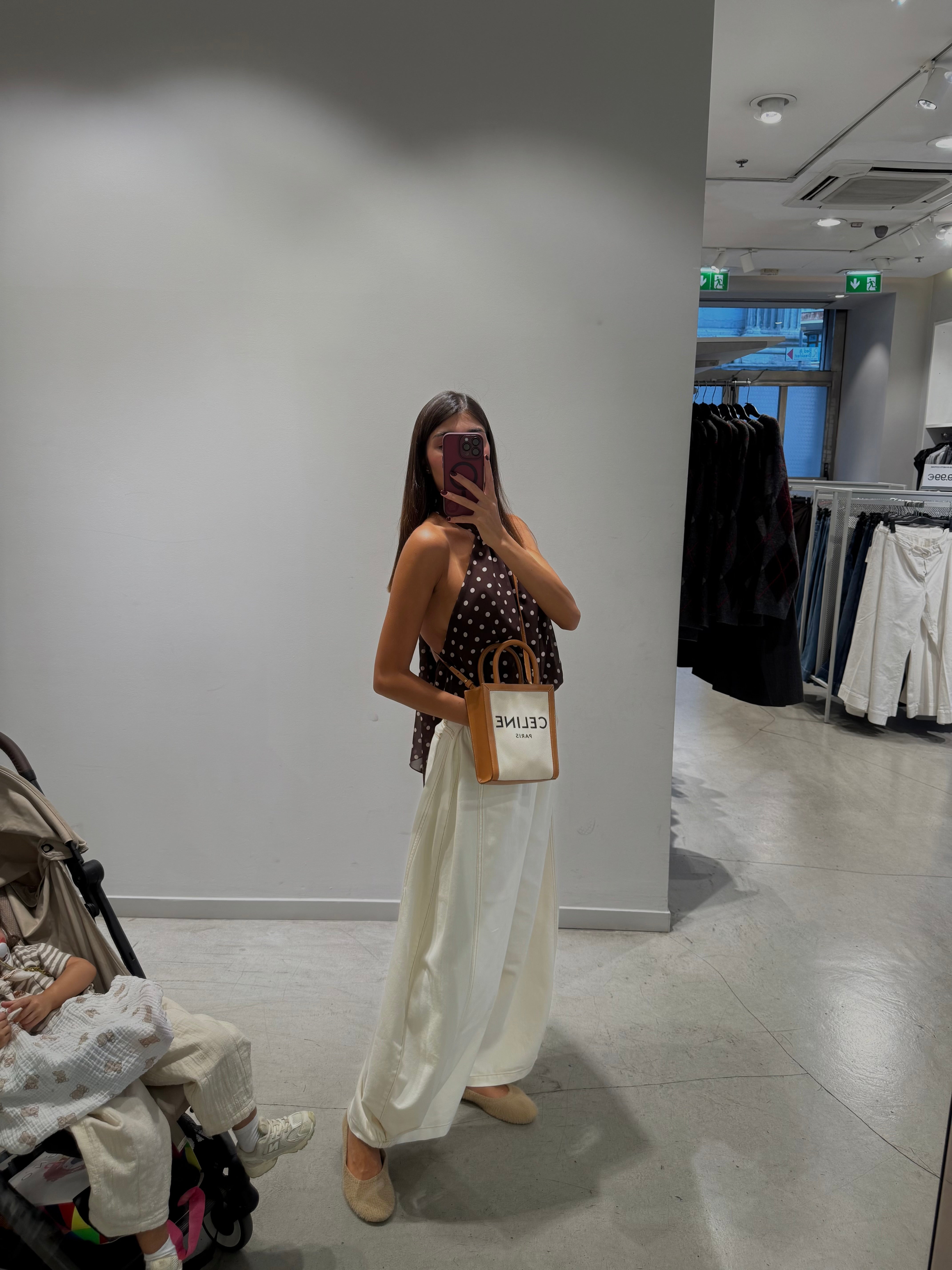 Jeans ballon bianco